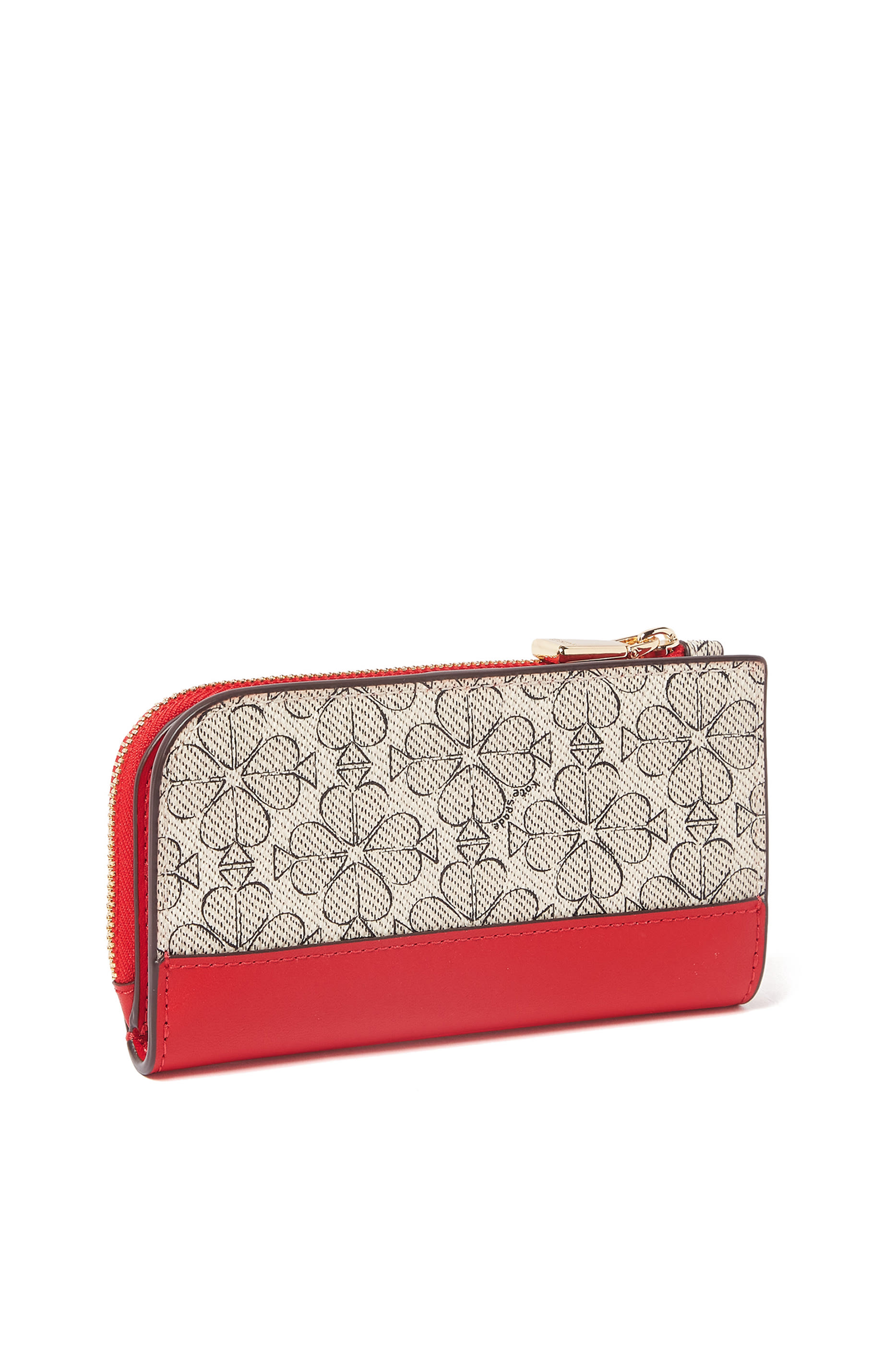 Spade Flower Small Slim Bifold Wallet