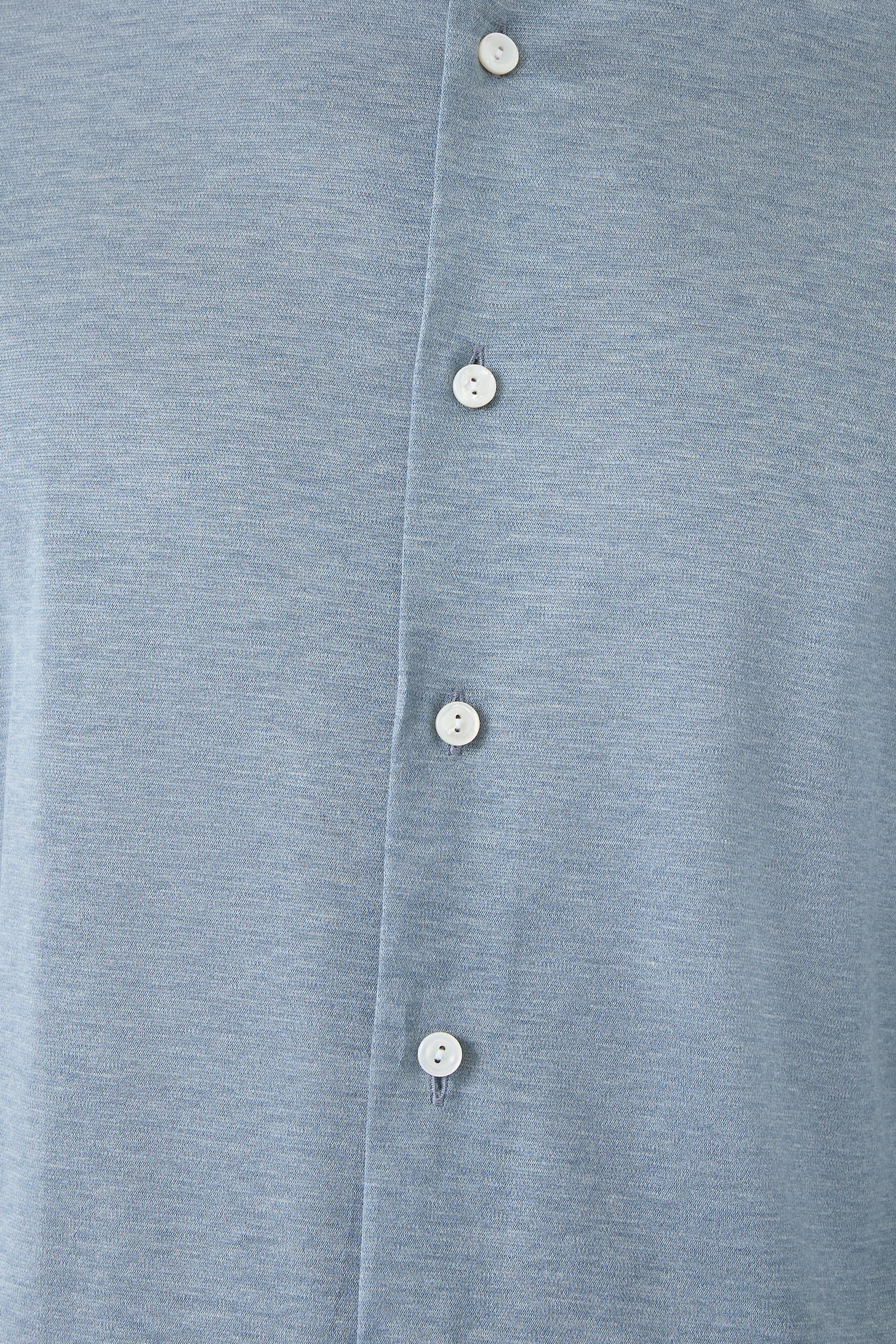 Filo di Scotia Knitted Jaquard Shirt
