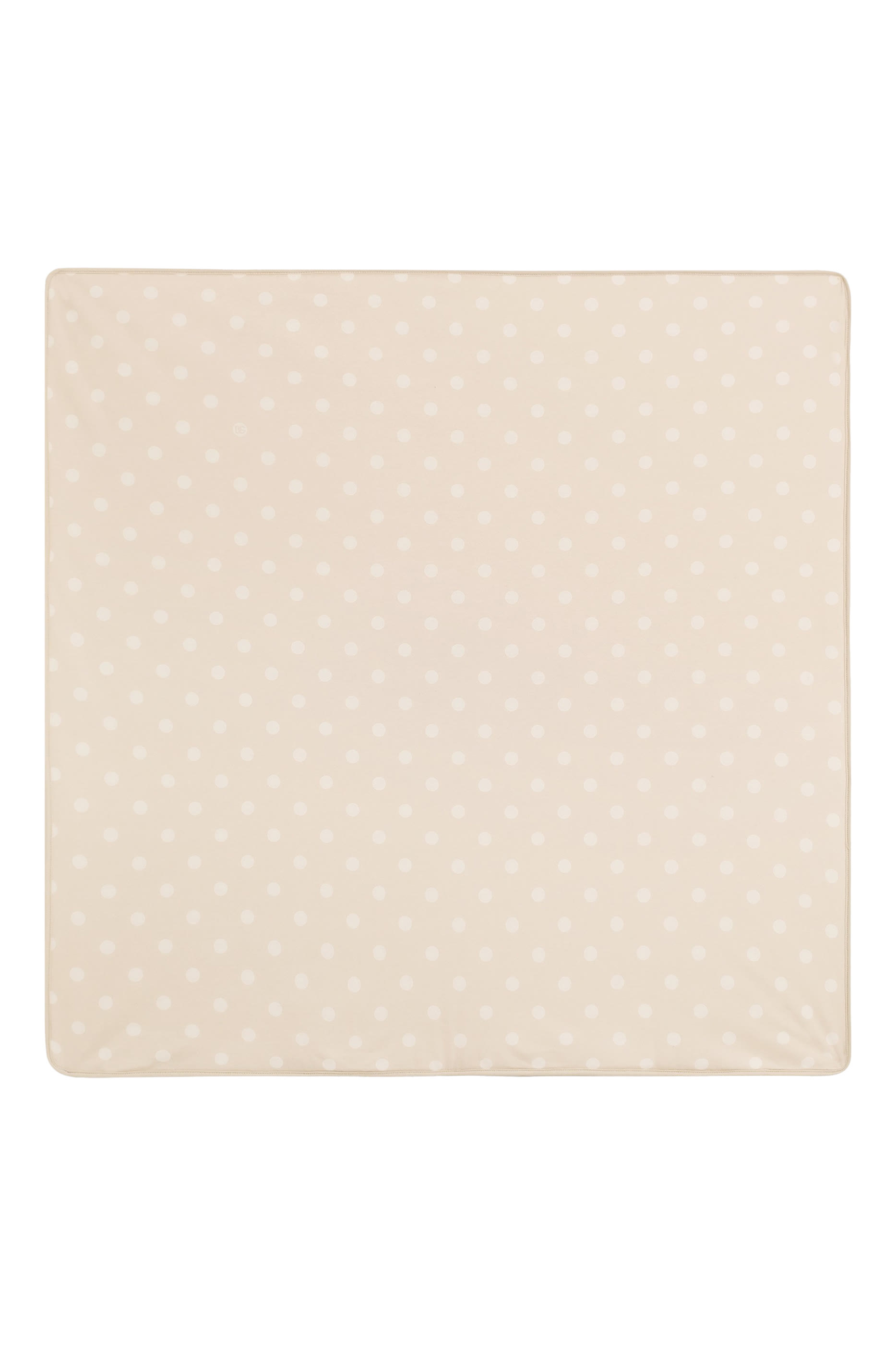 Kids DG Embroidery and Polka Dots Jersey Blanket