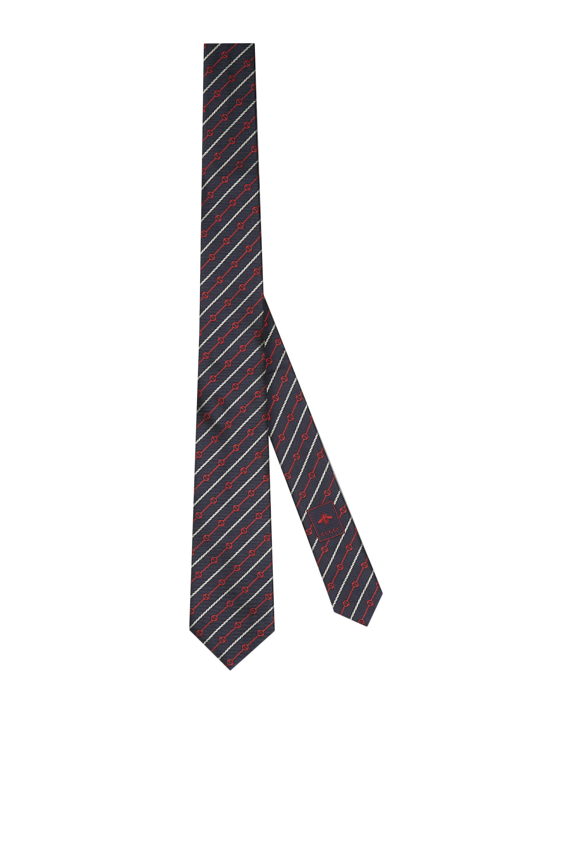 Interlocking G Silk Tie