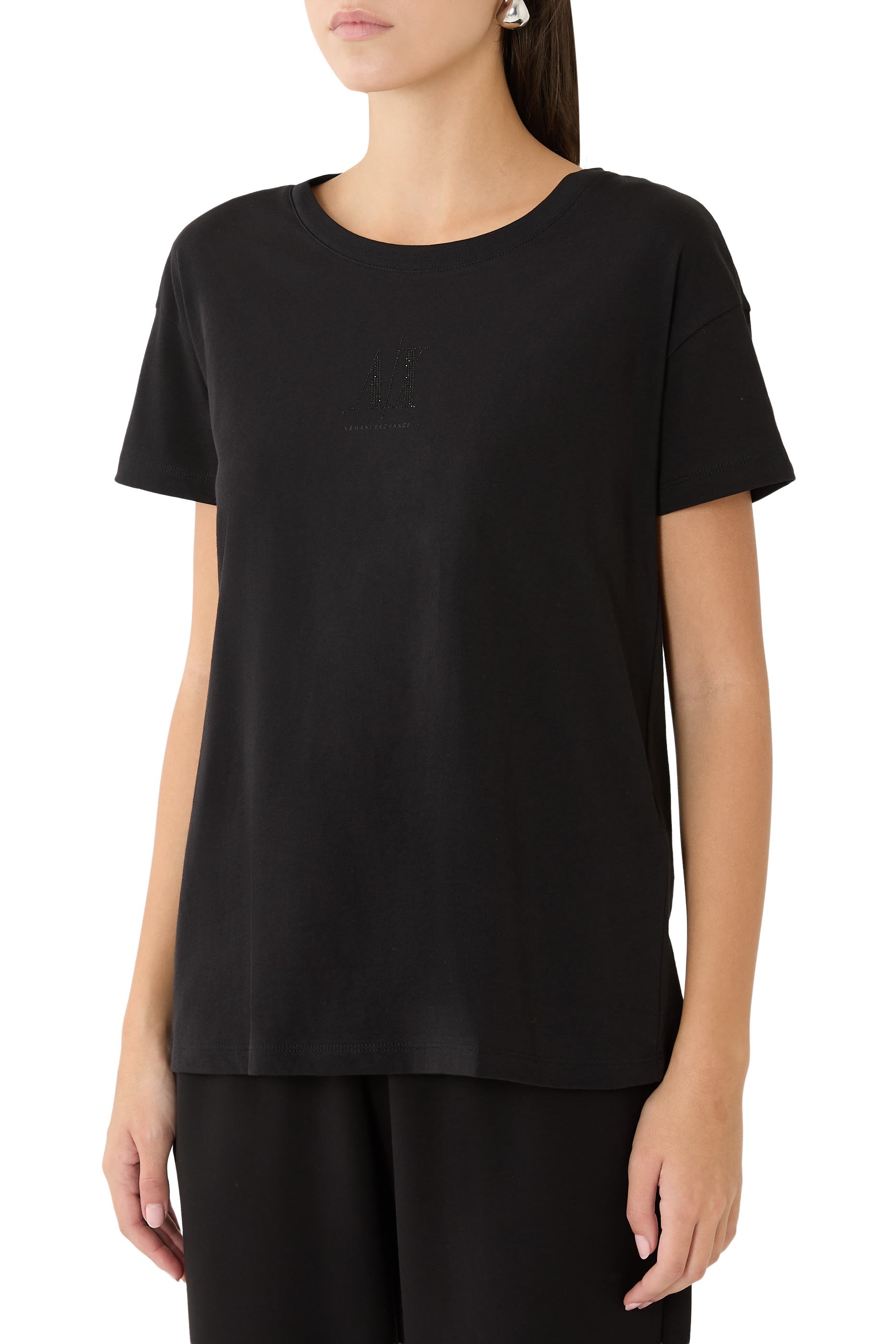 Boyfriend T-Shirt with Icon Logo