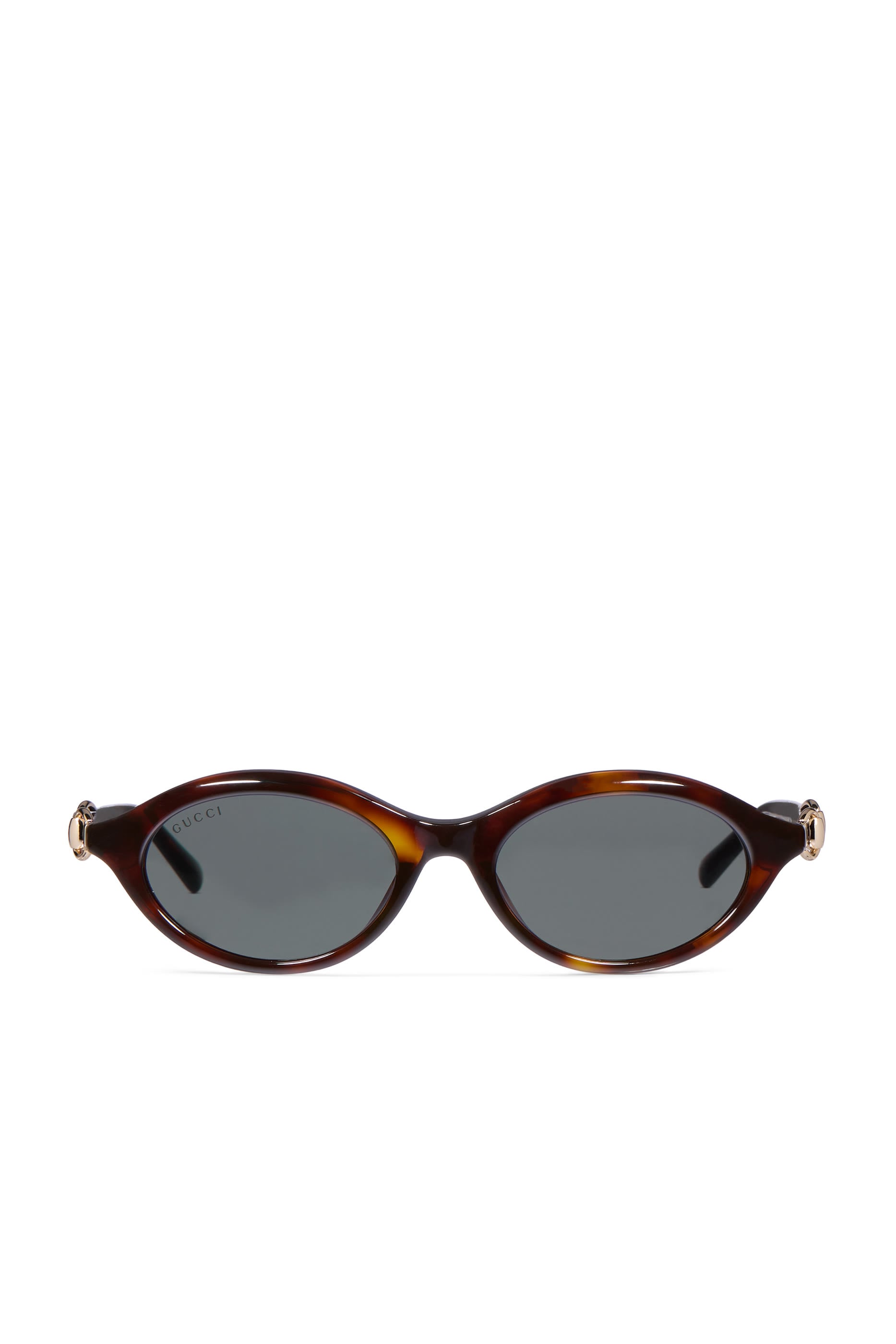 Oval-Frame Sunglasses