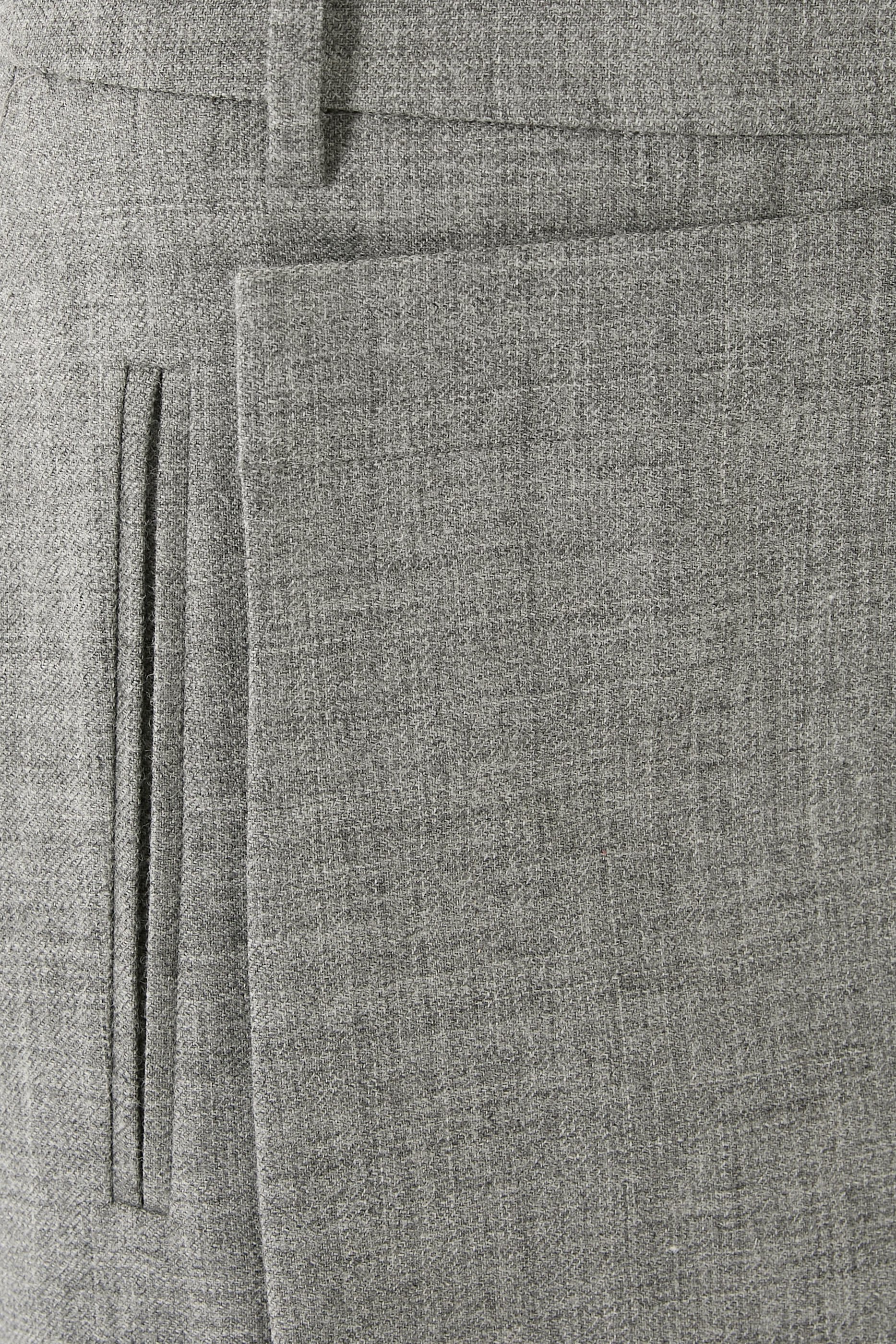 Techy Bonded Wool Wrap Maxi Skirt