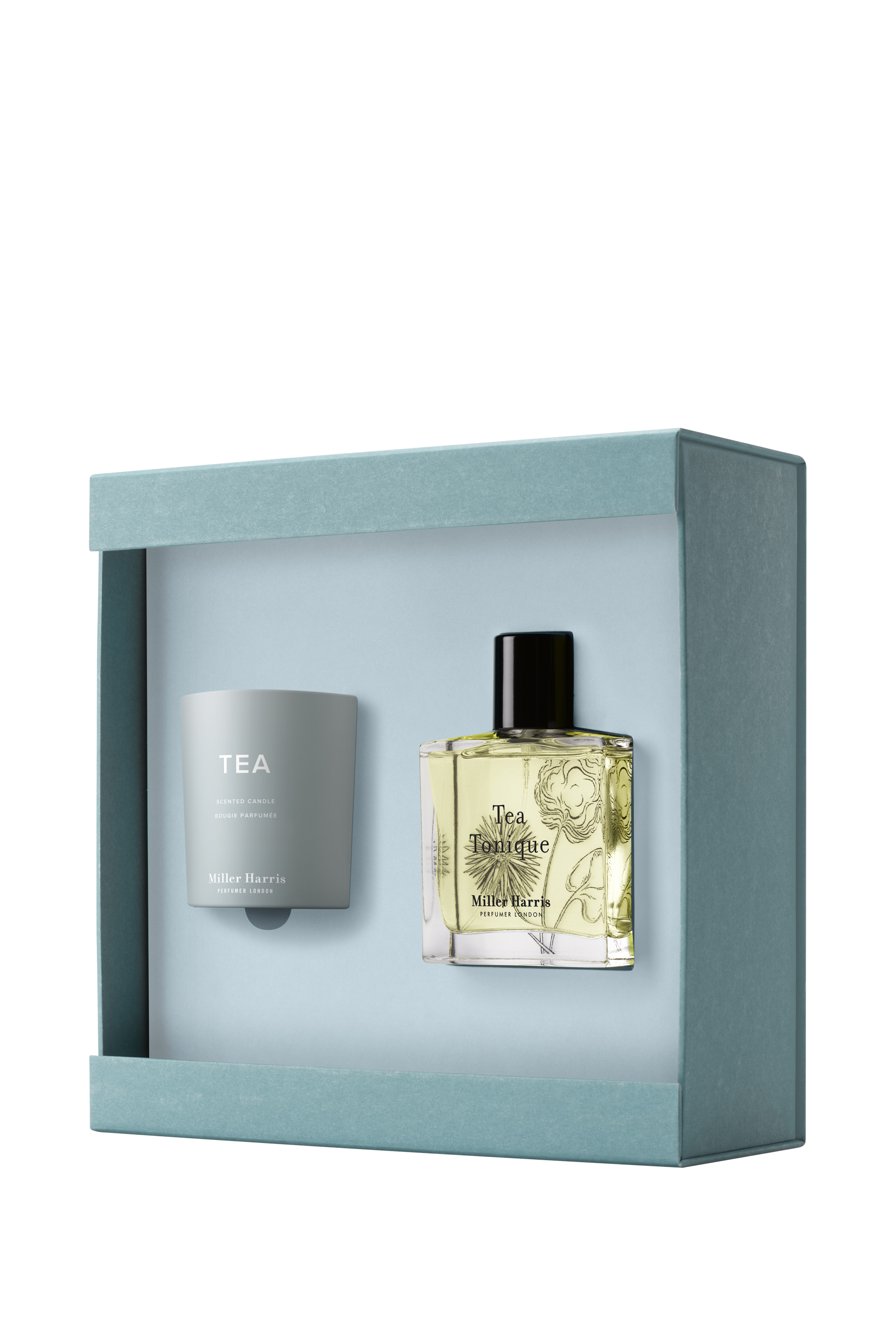 Tea Tonique Eau de Parfum and Travel Candle, Set of 2