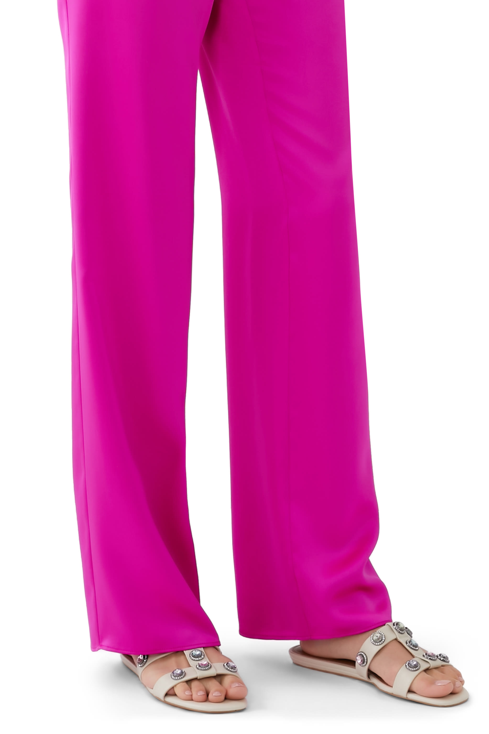 Octavia Leather Flat Sandals