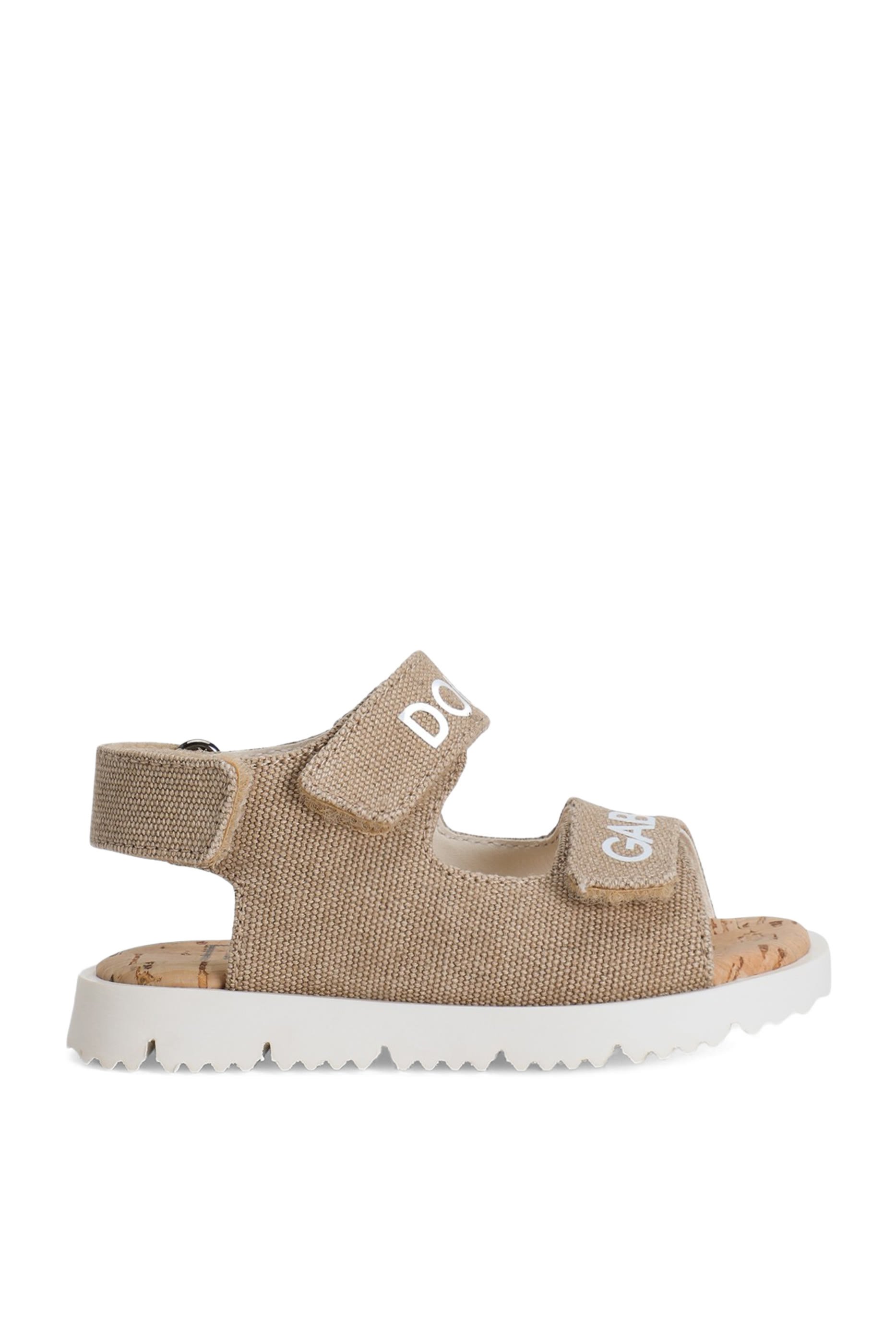 Kids Logo Canvas Sandals