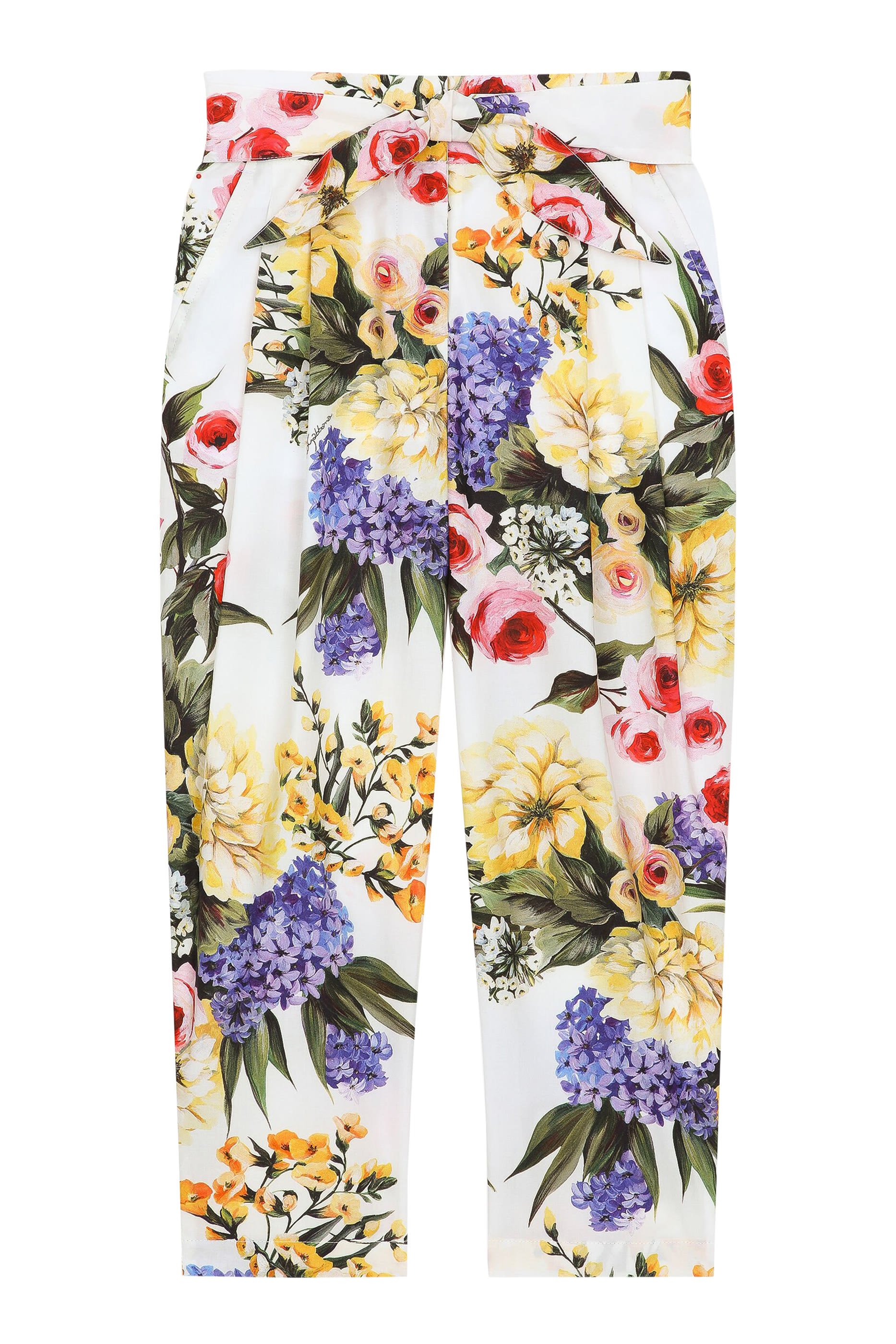 Kids Floral Pants