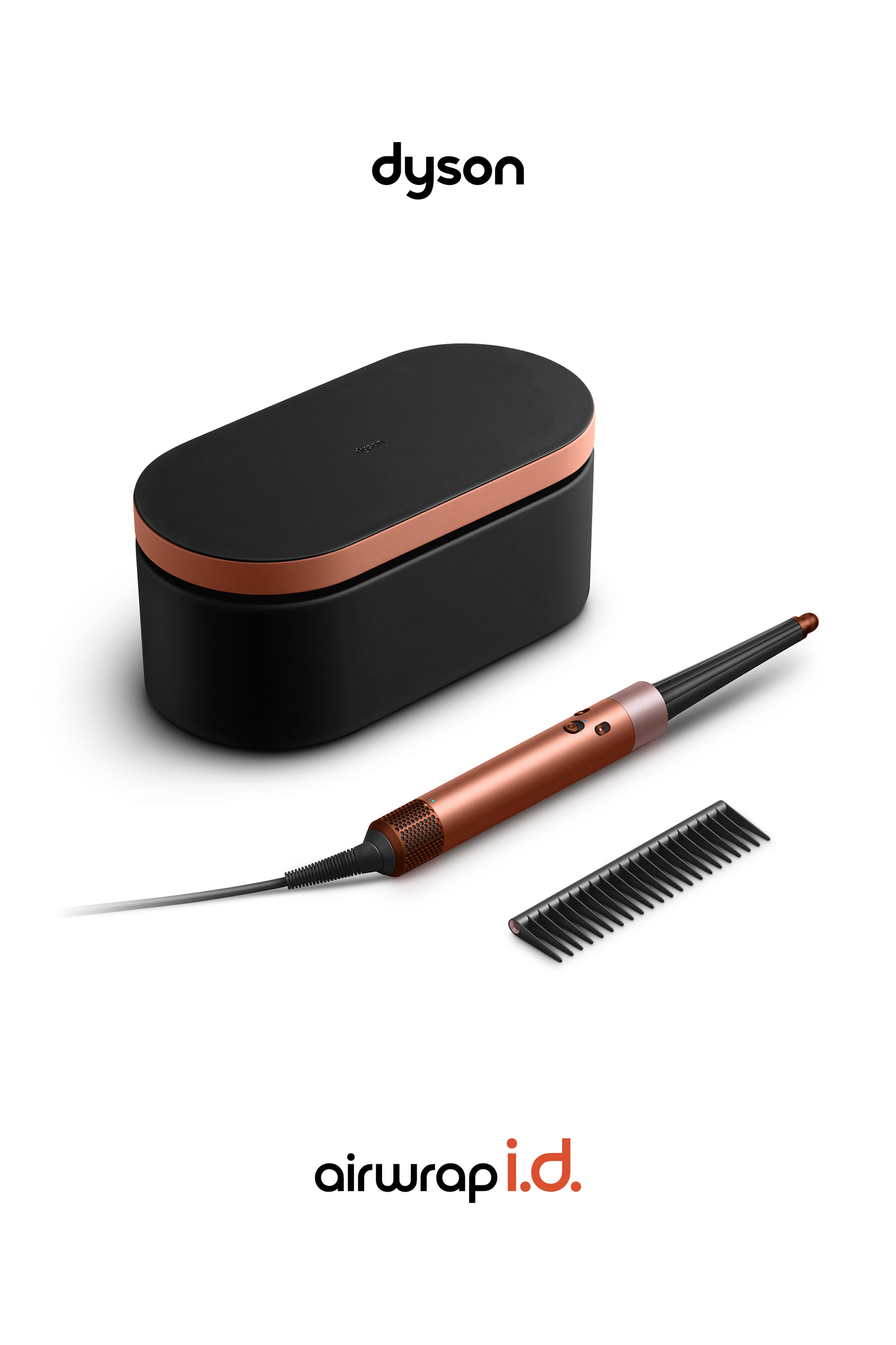 Airwrap i.d.&trade; Multi-styler and Dryer &ndash; Straight+Wavy (Amber Silk)