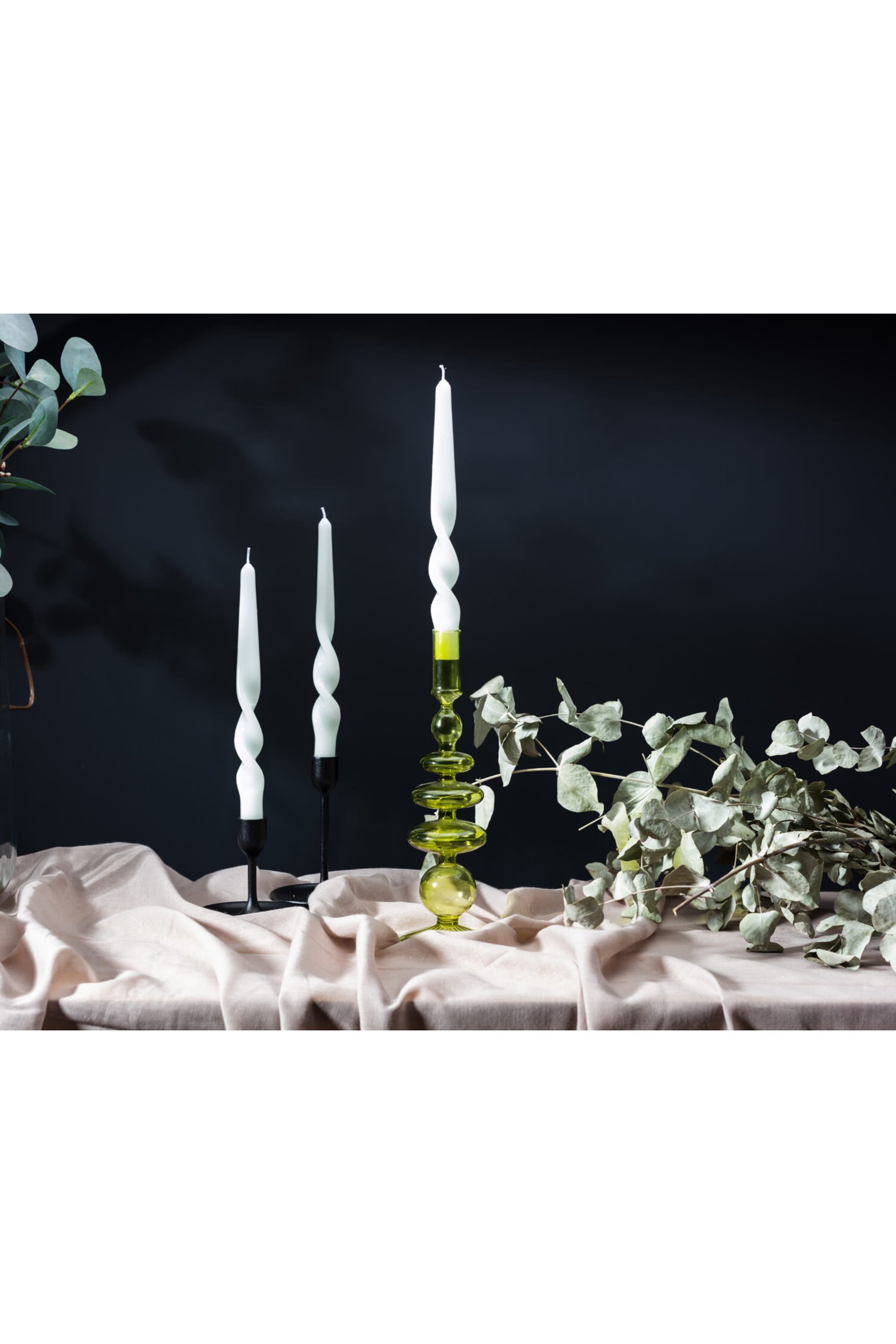 Twisted Taper Candle