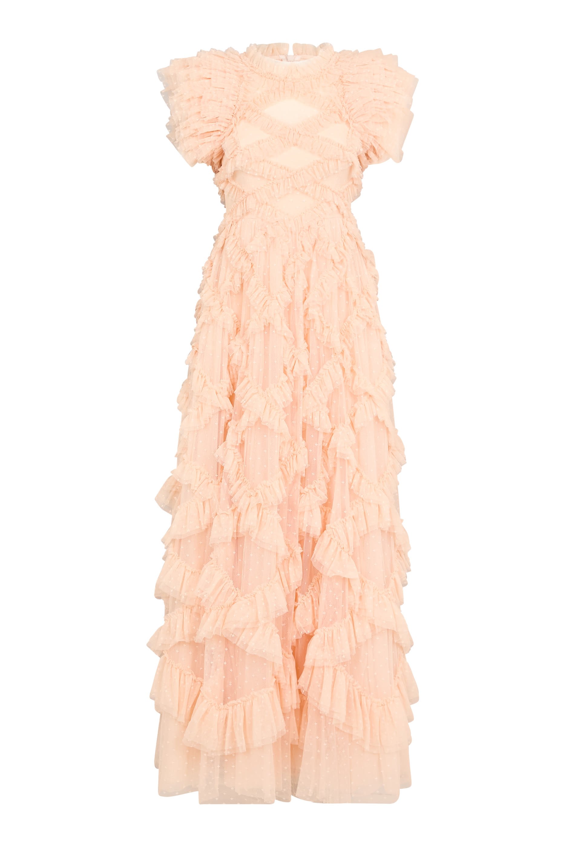 Genevieve Ruffle Gown