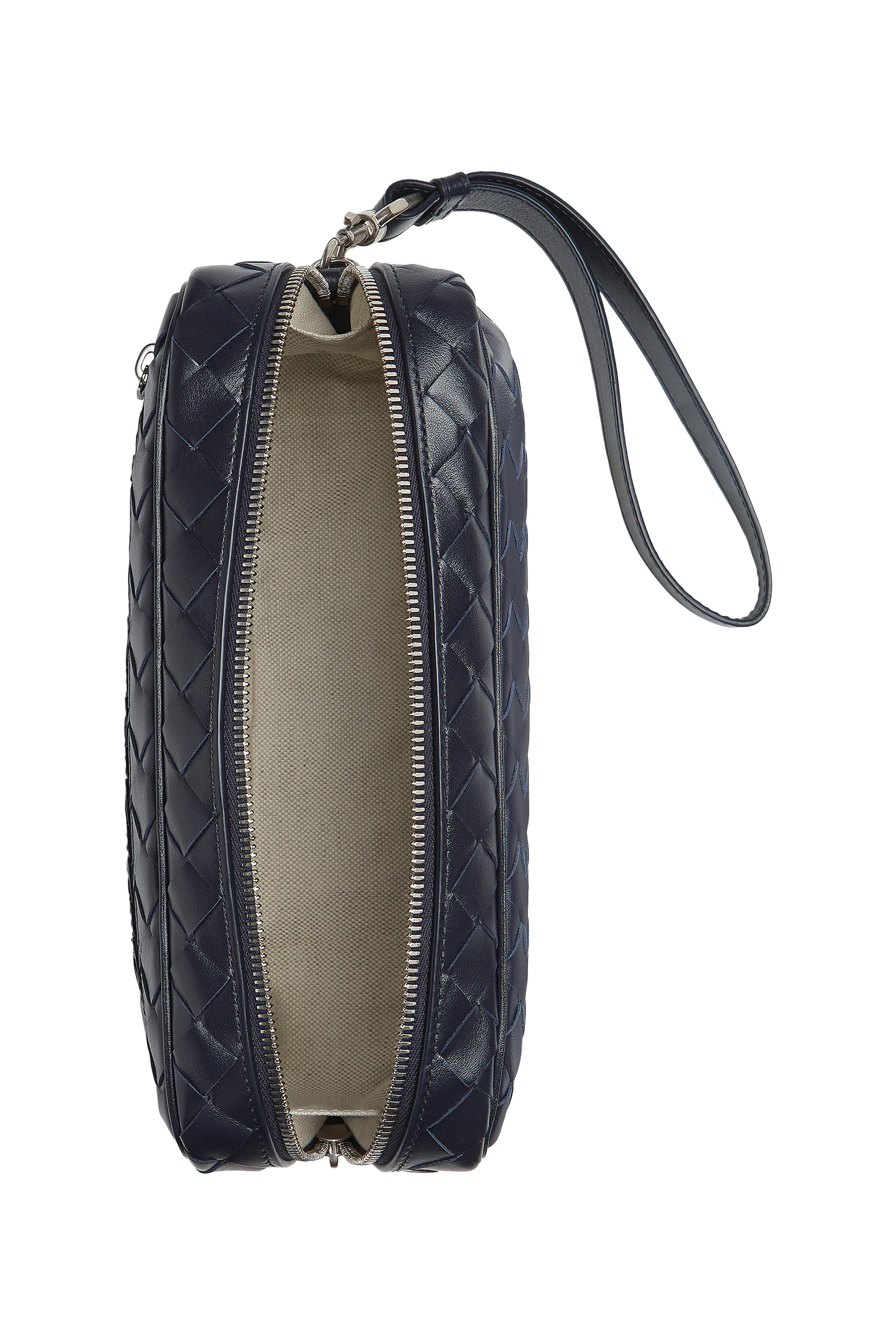 Intrecciato Pouch with Wristlet