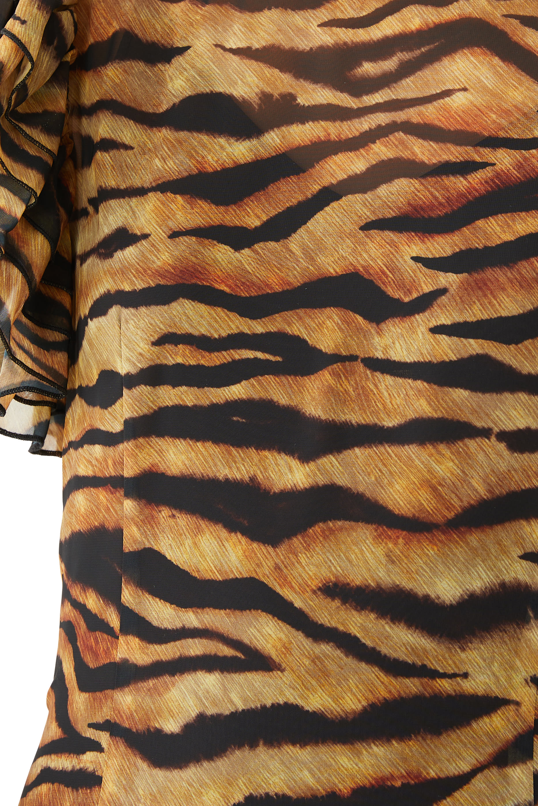 De La Vali Maxi Dress with Flutter Sleeve