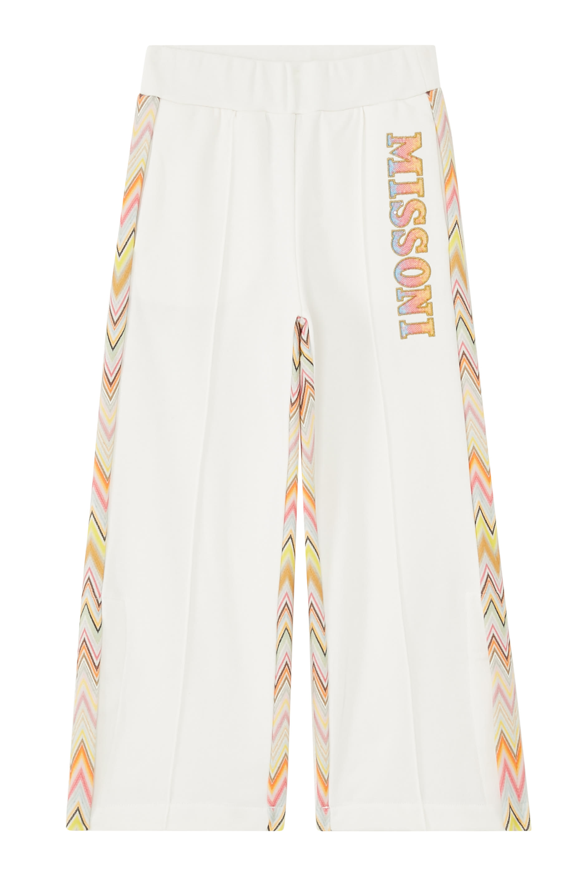 Kids Zigzag-Trim Sweatpants