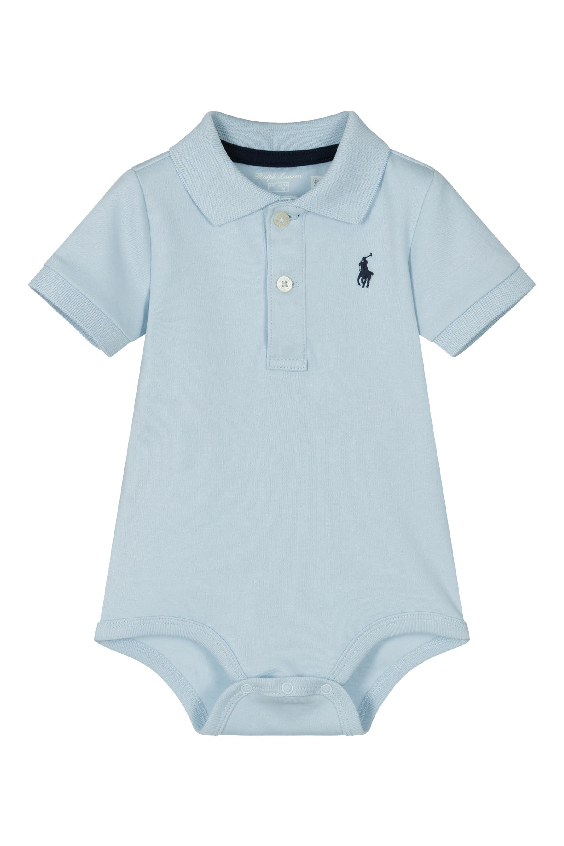 Kids Soft Cotton Polo Bodysuit