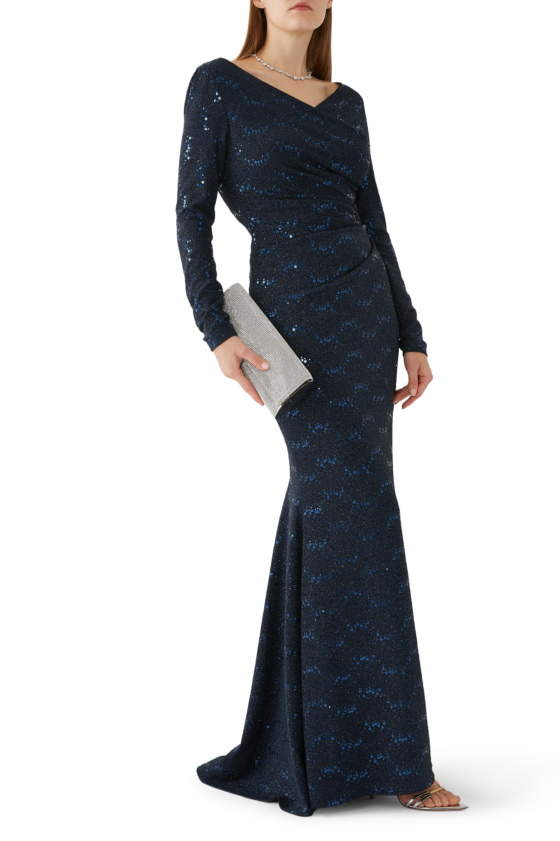 Long Sleeves Gown