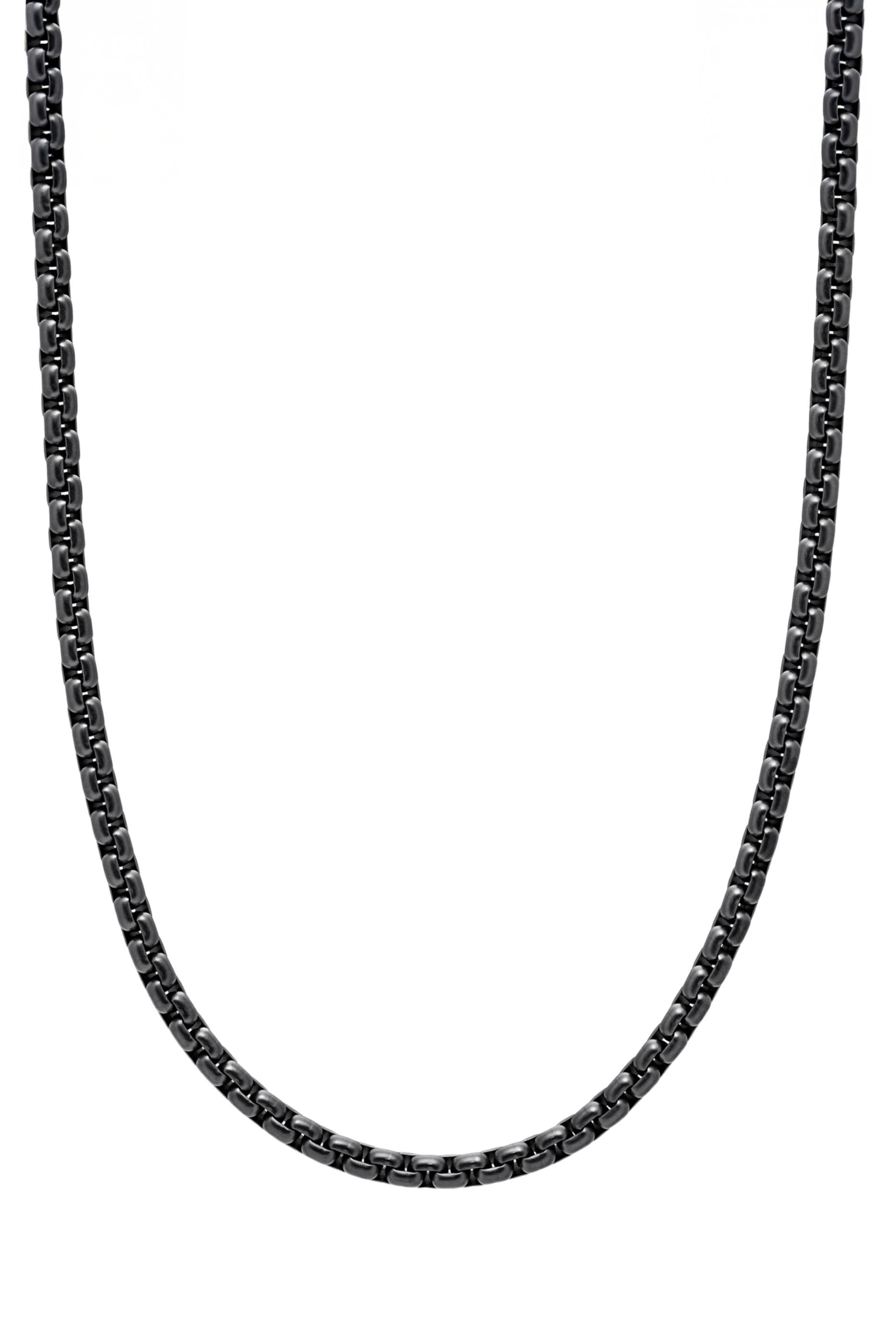 Box Chain Necklace, Stainless Steel