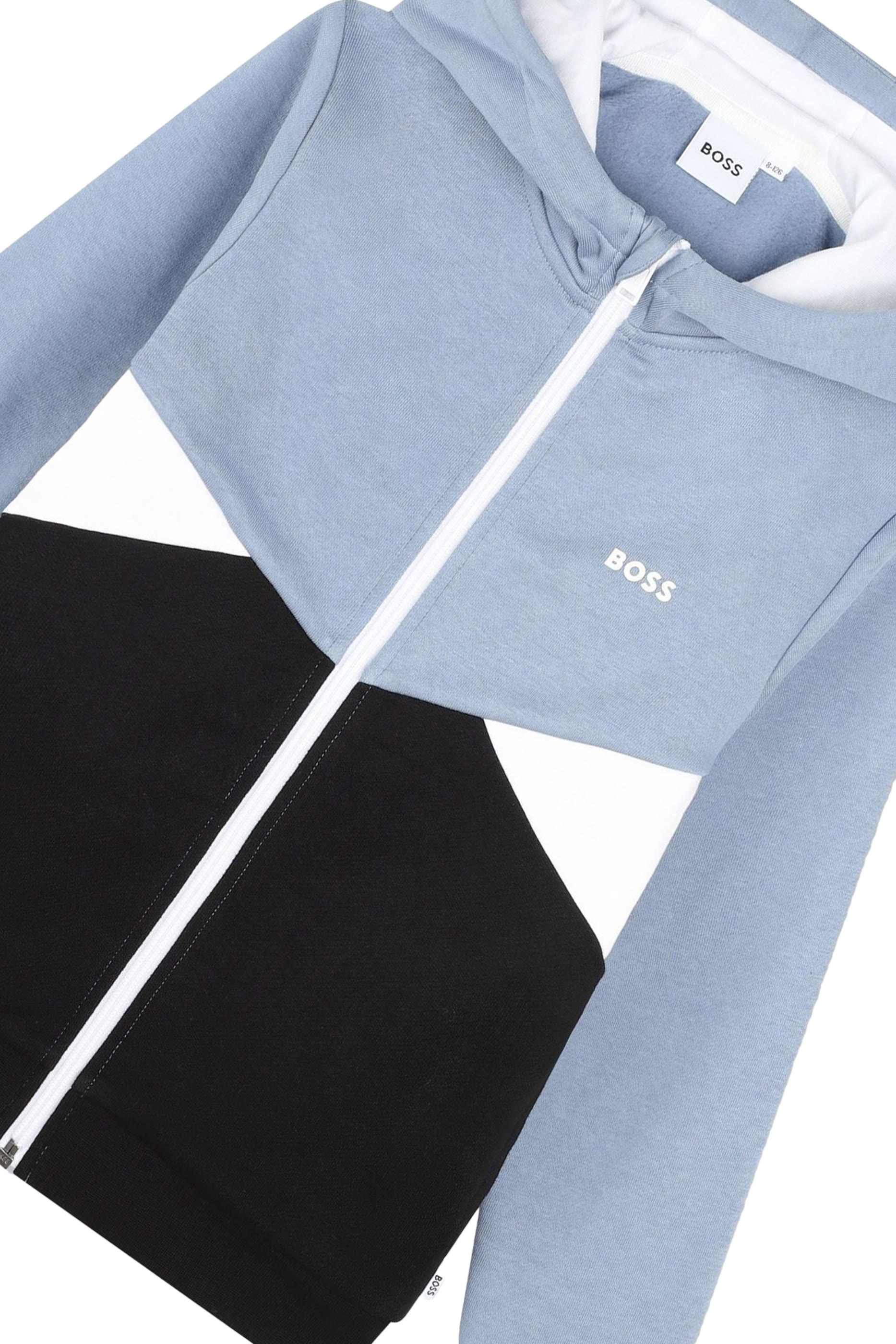 Kids Hooded Zip-Up Cardigan