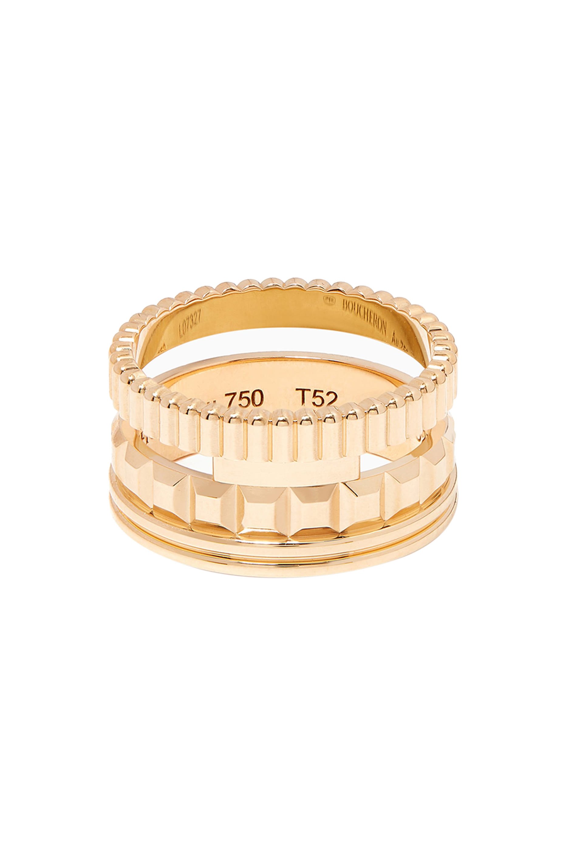 Quatre Radiant Edition Ring, 18k Yellow Gold