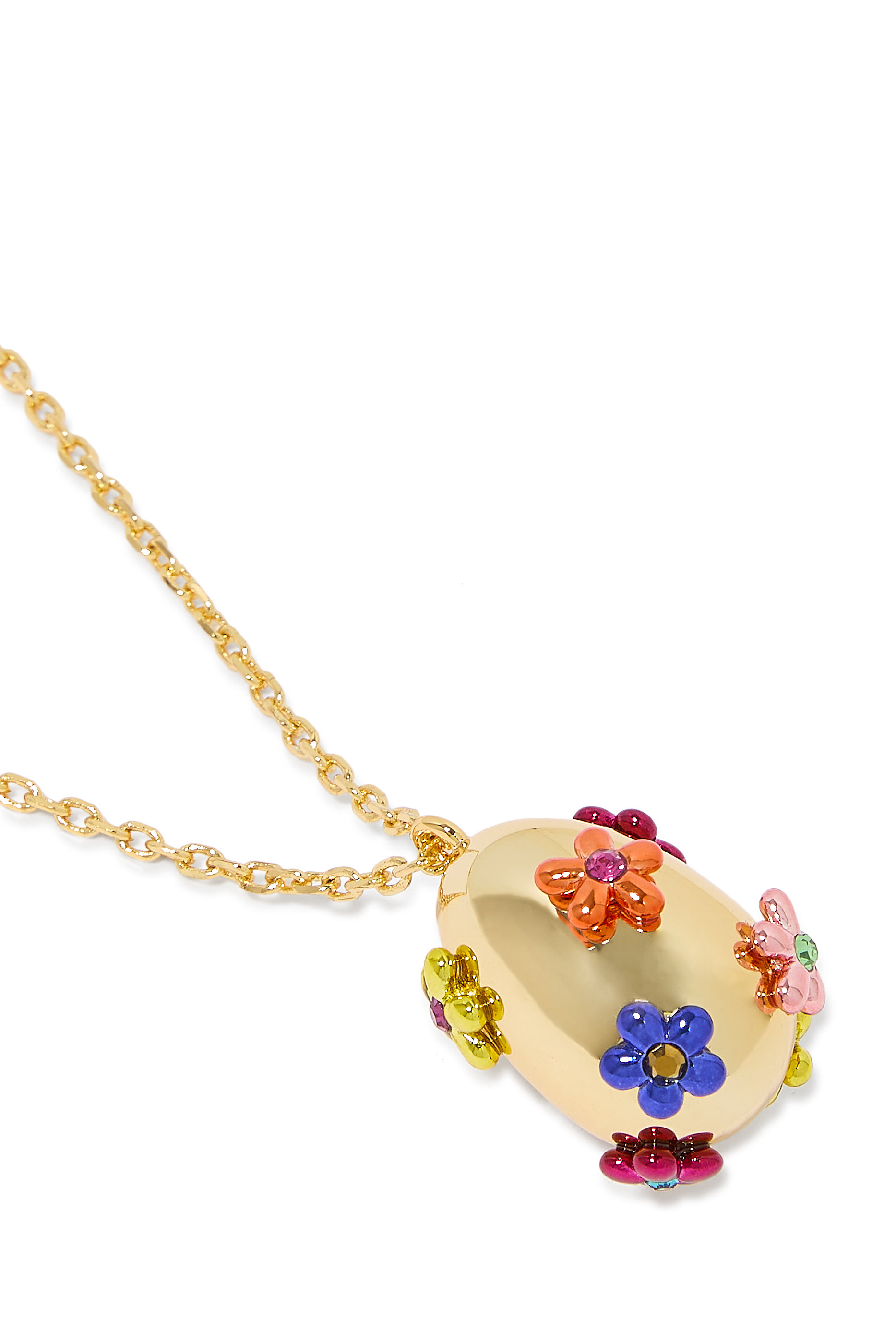 Rainbow Floral Necklace