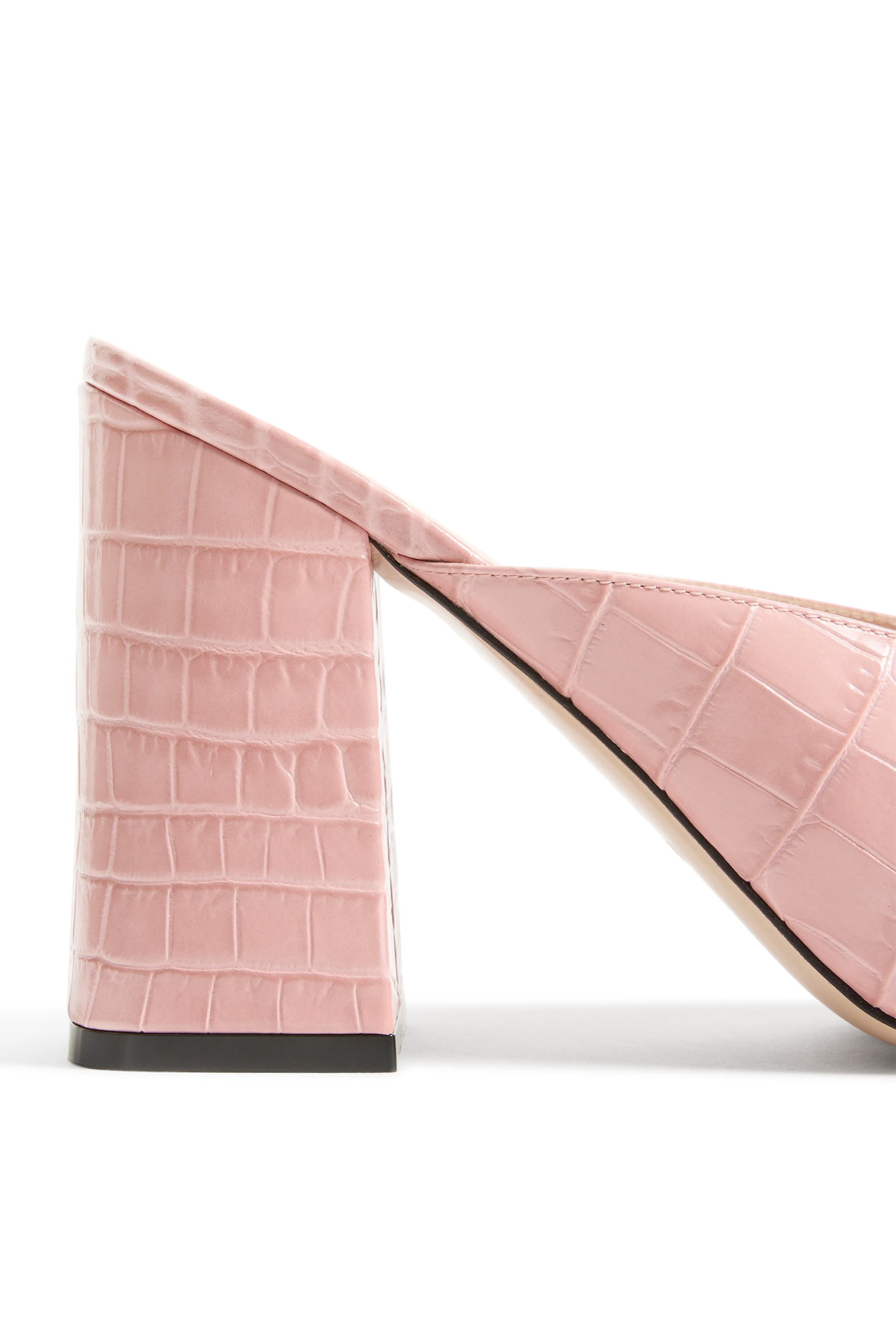 VLogo 95 Signature Slide Sandals in Printed Calfskin