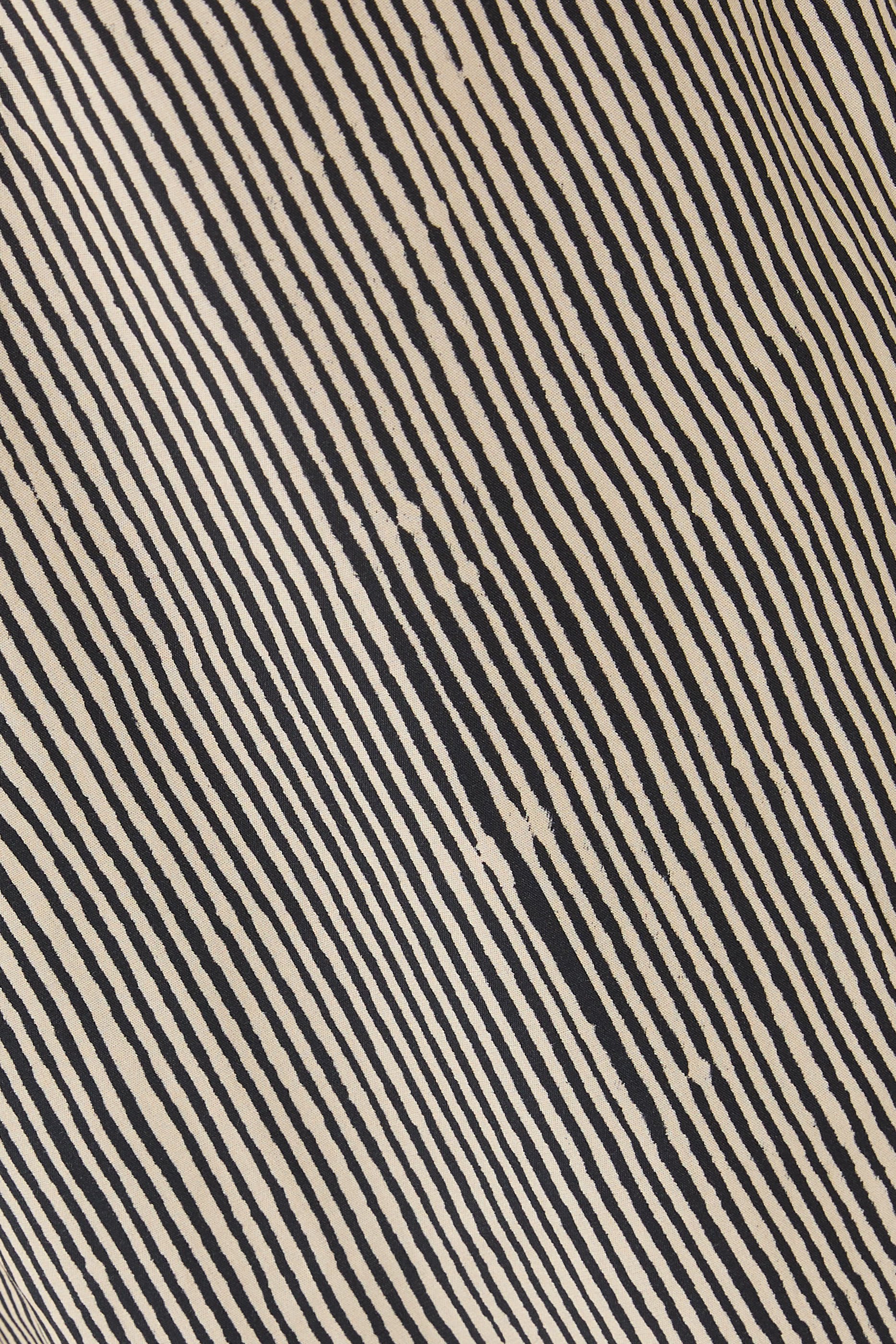 Geometric Print Pants in Viscose-Blend 