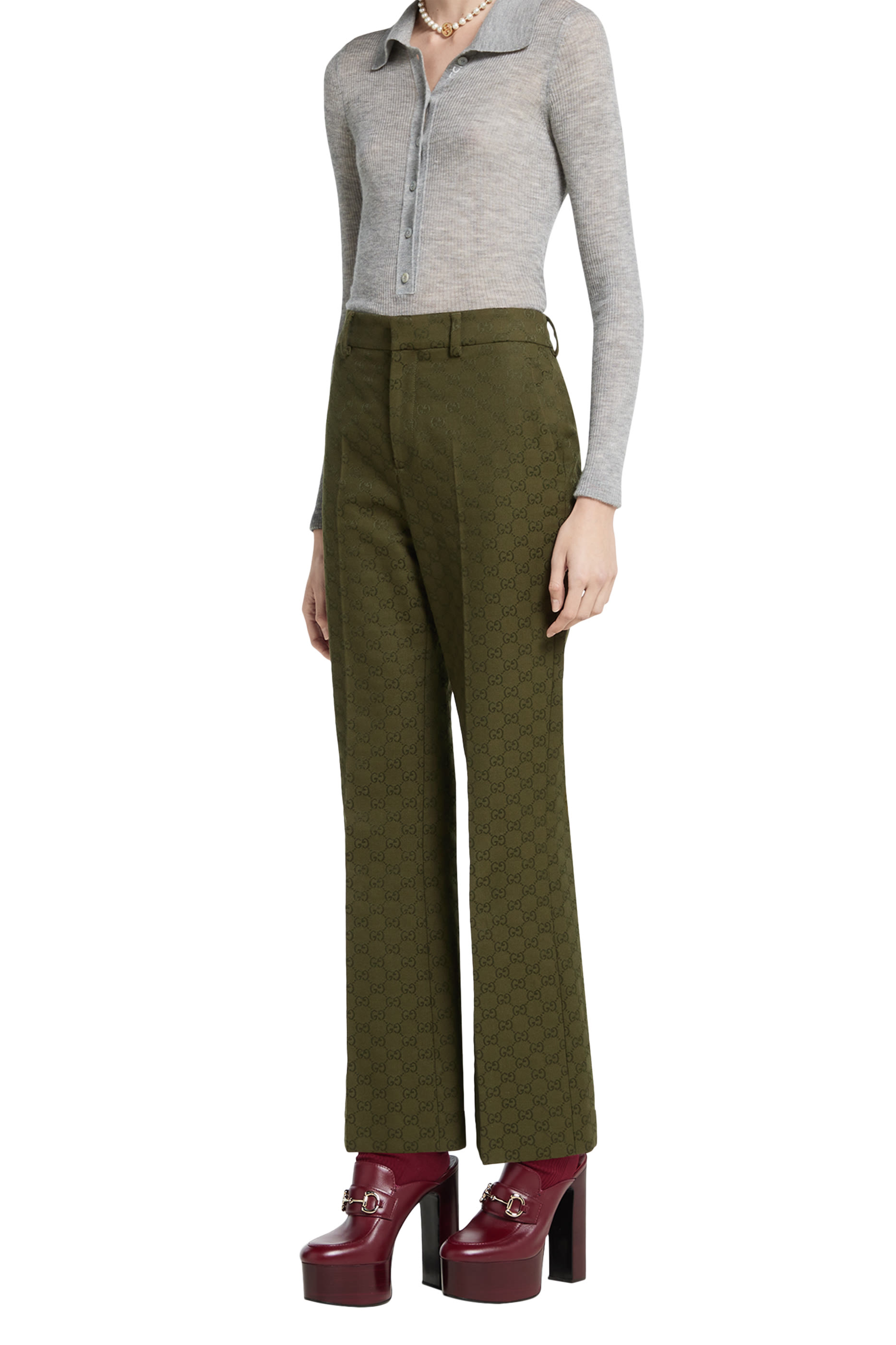 GG Canvas Pants
