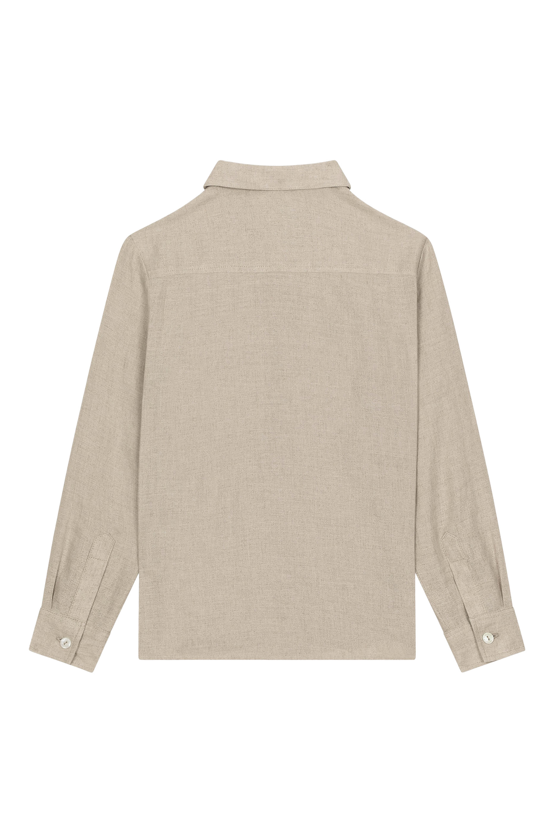 Kids Linen Shirt with Branded Tag