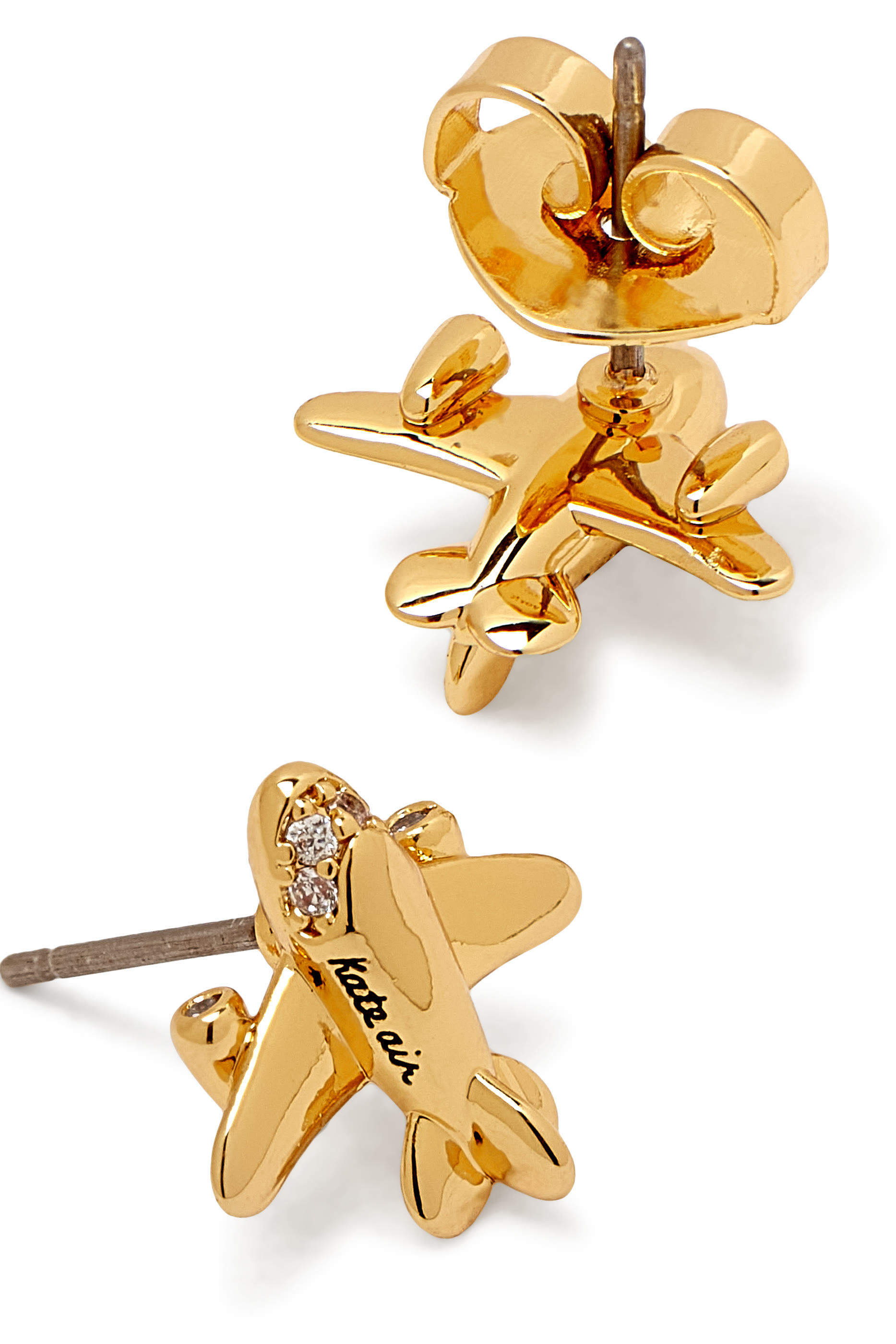 Airplane Stud Earrings