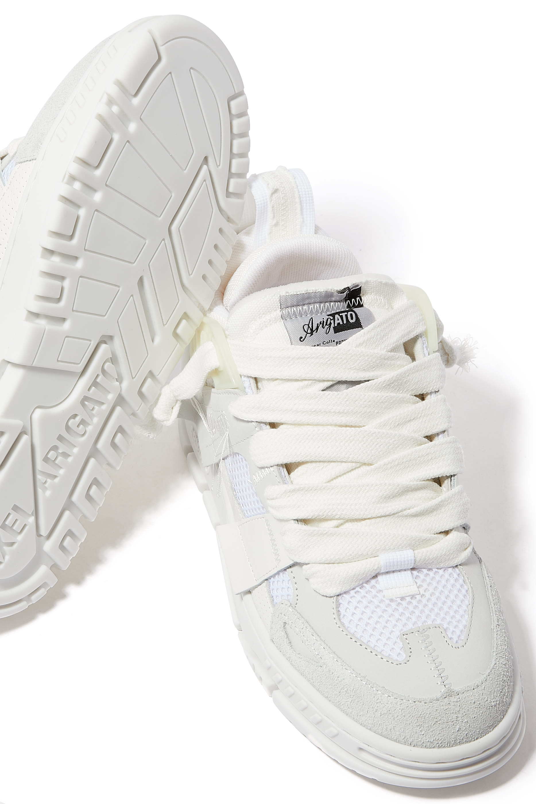 Area Leather Patchwork Sneakers