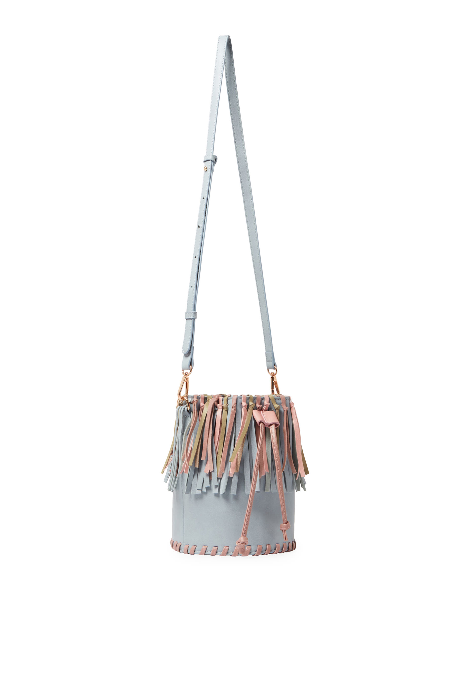 Kids  Tassel Fringe Bucket Bag 