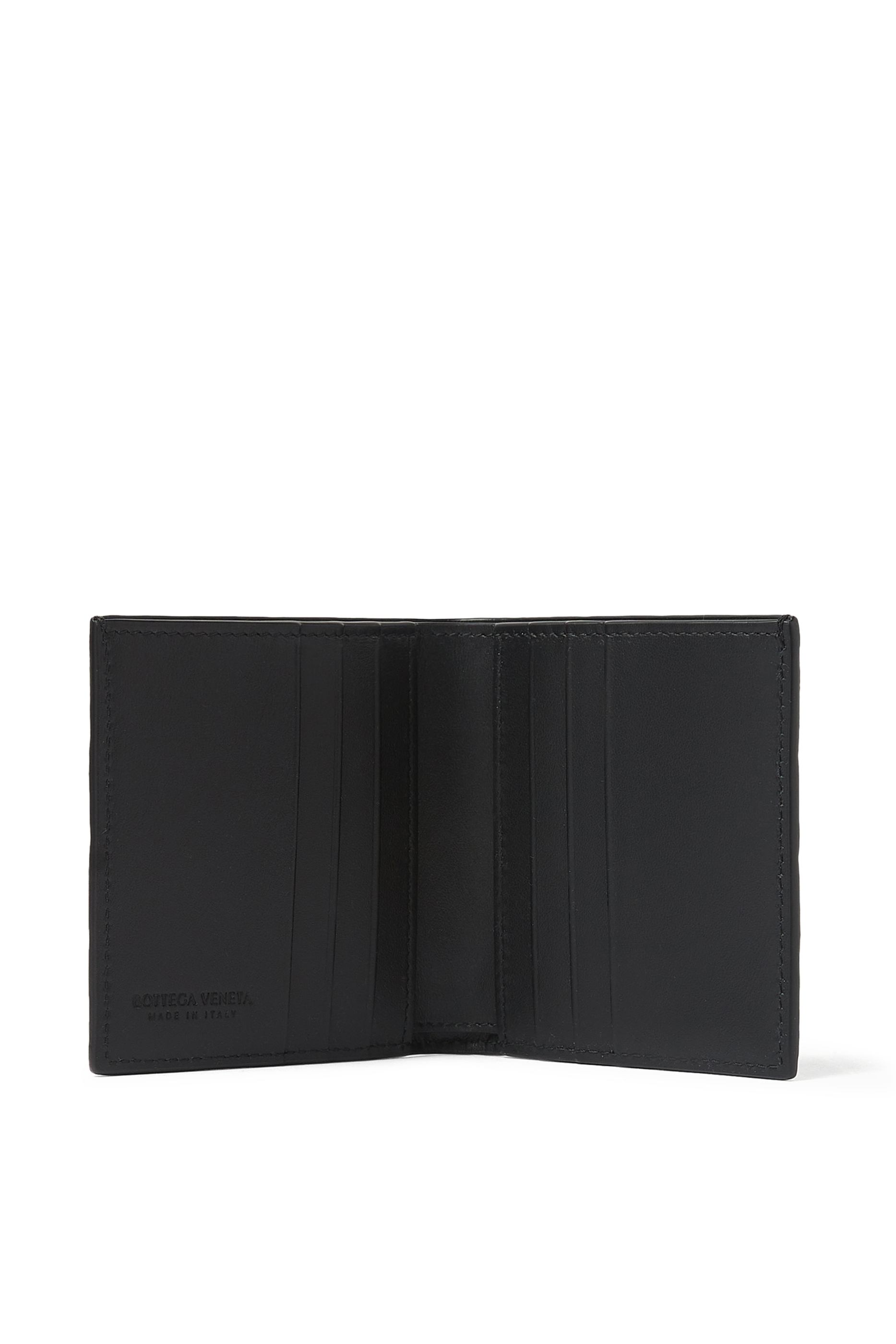 Intrecciato Slim Bi-Fold Wallet