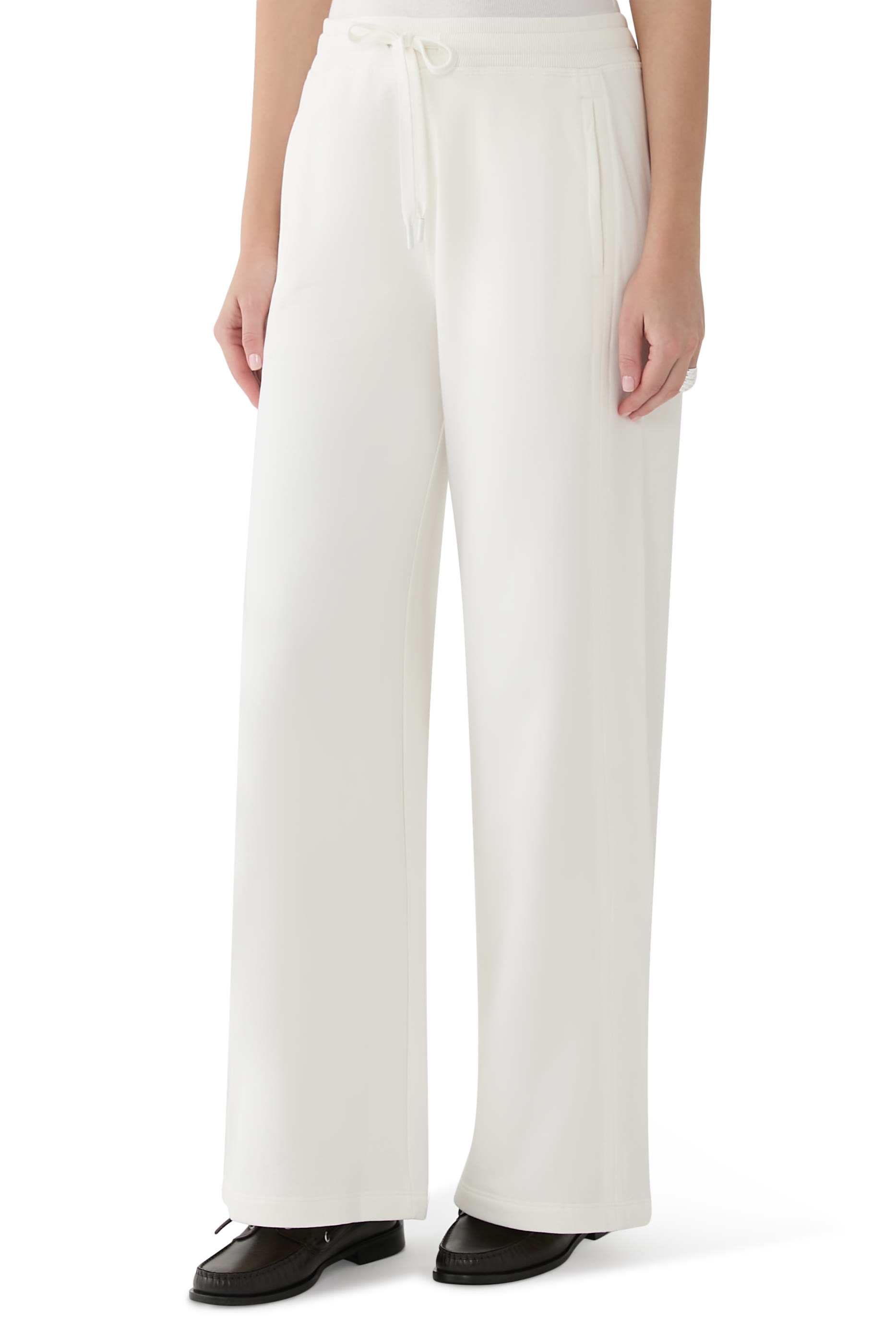 Organic Cotton Travel Wide Leg Trousers
