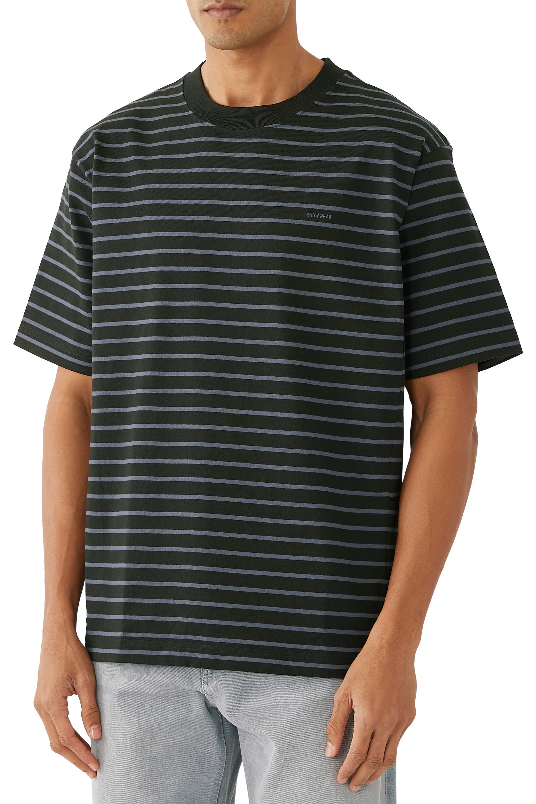 Border Heavy Cotton T-Shirt