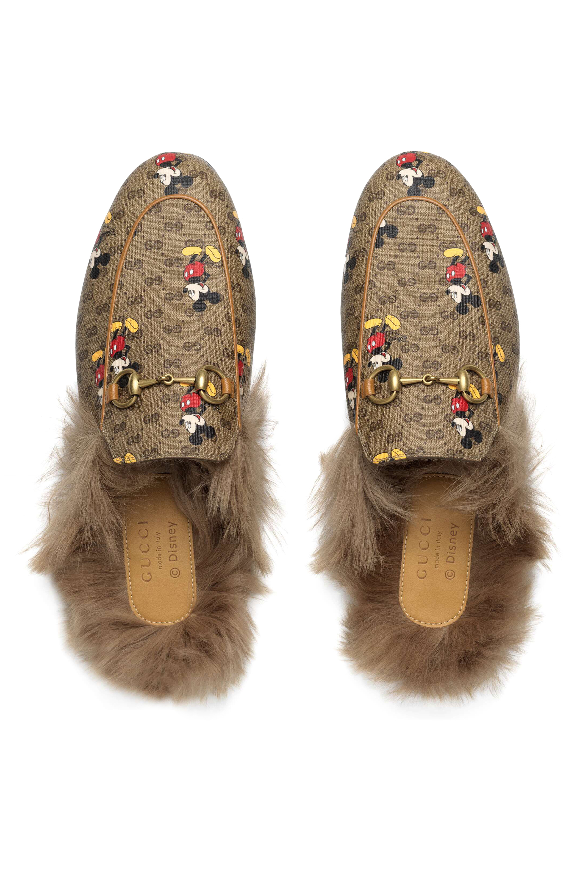 GG Disney x Gucci Princetown Slip-Ons
