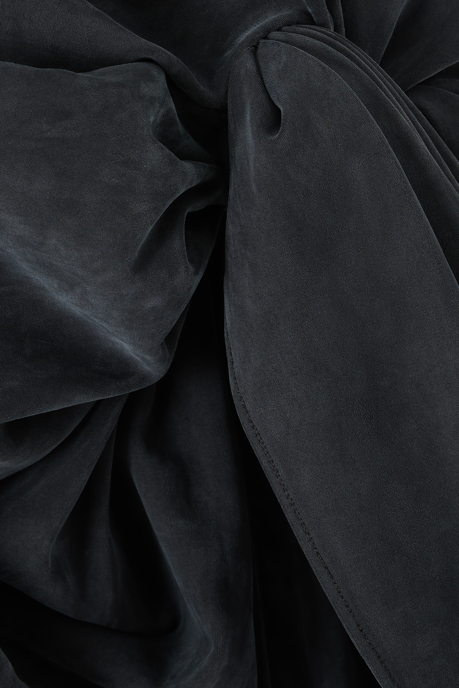 Pre-Styled Wrap Catsuit