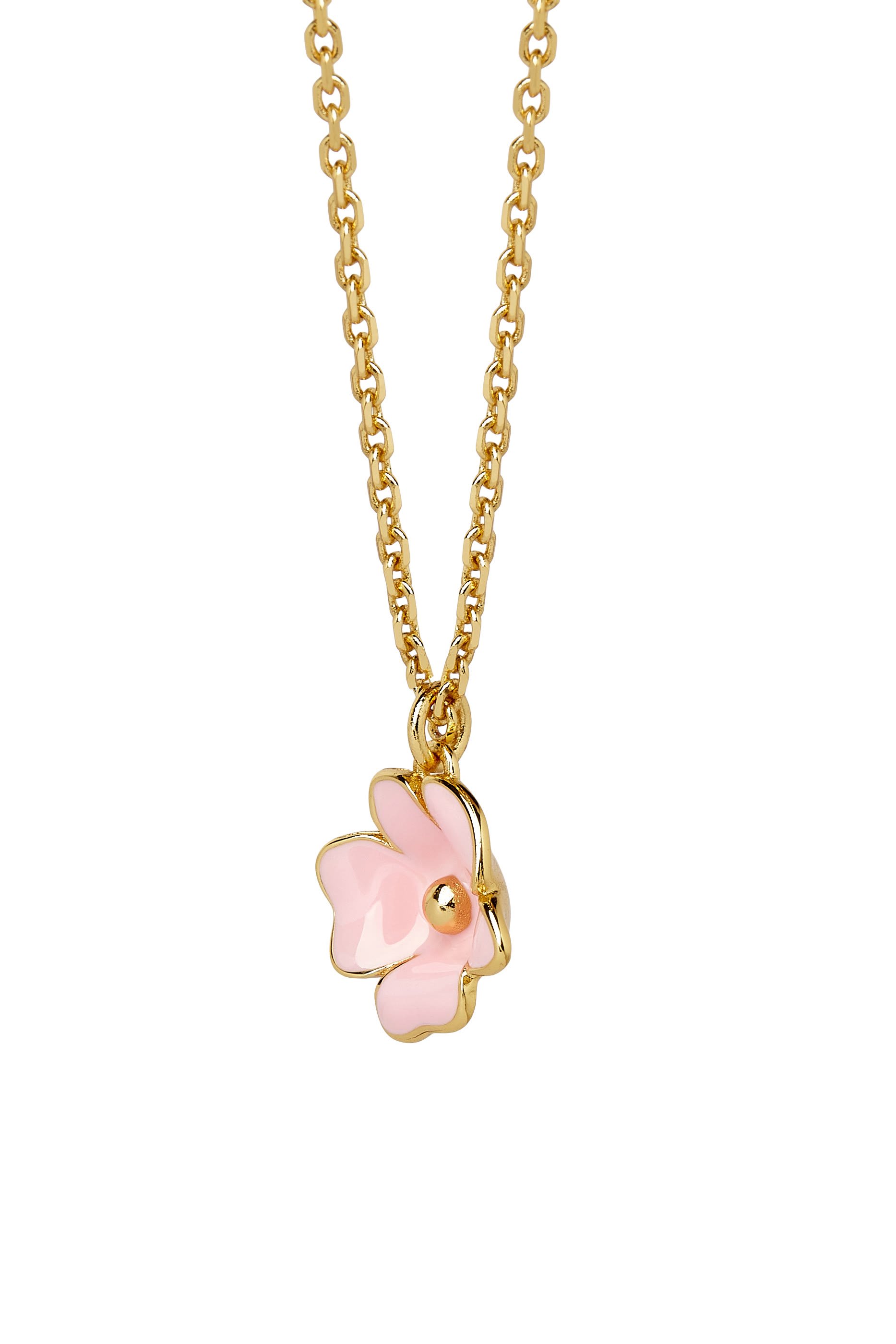 Bloom Flower Pendant, Enamel