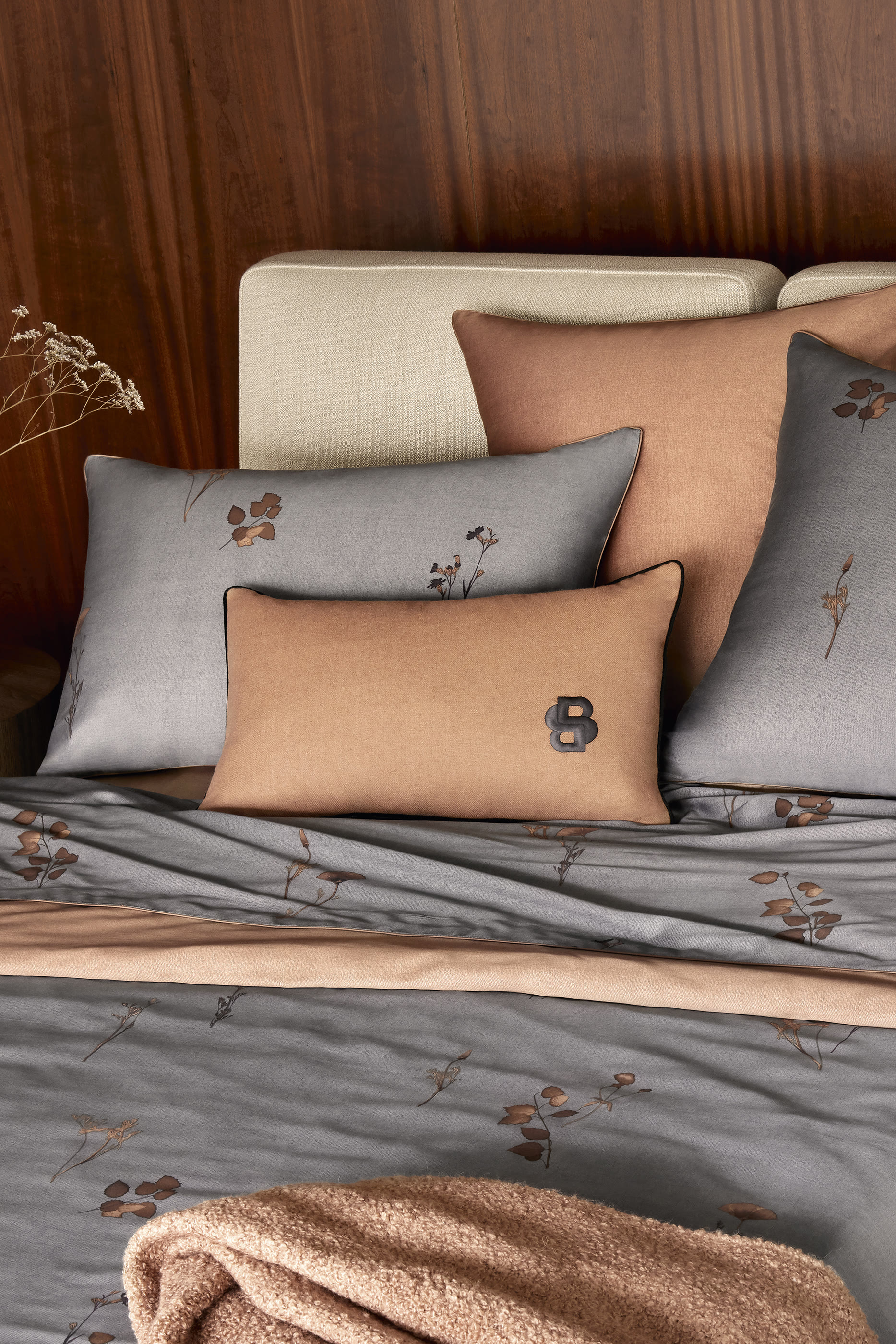 Midnight Flowers Fitted Sheet