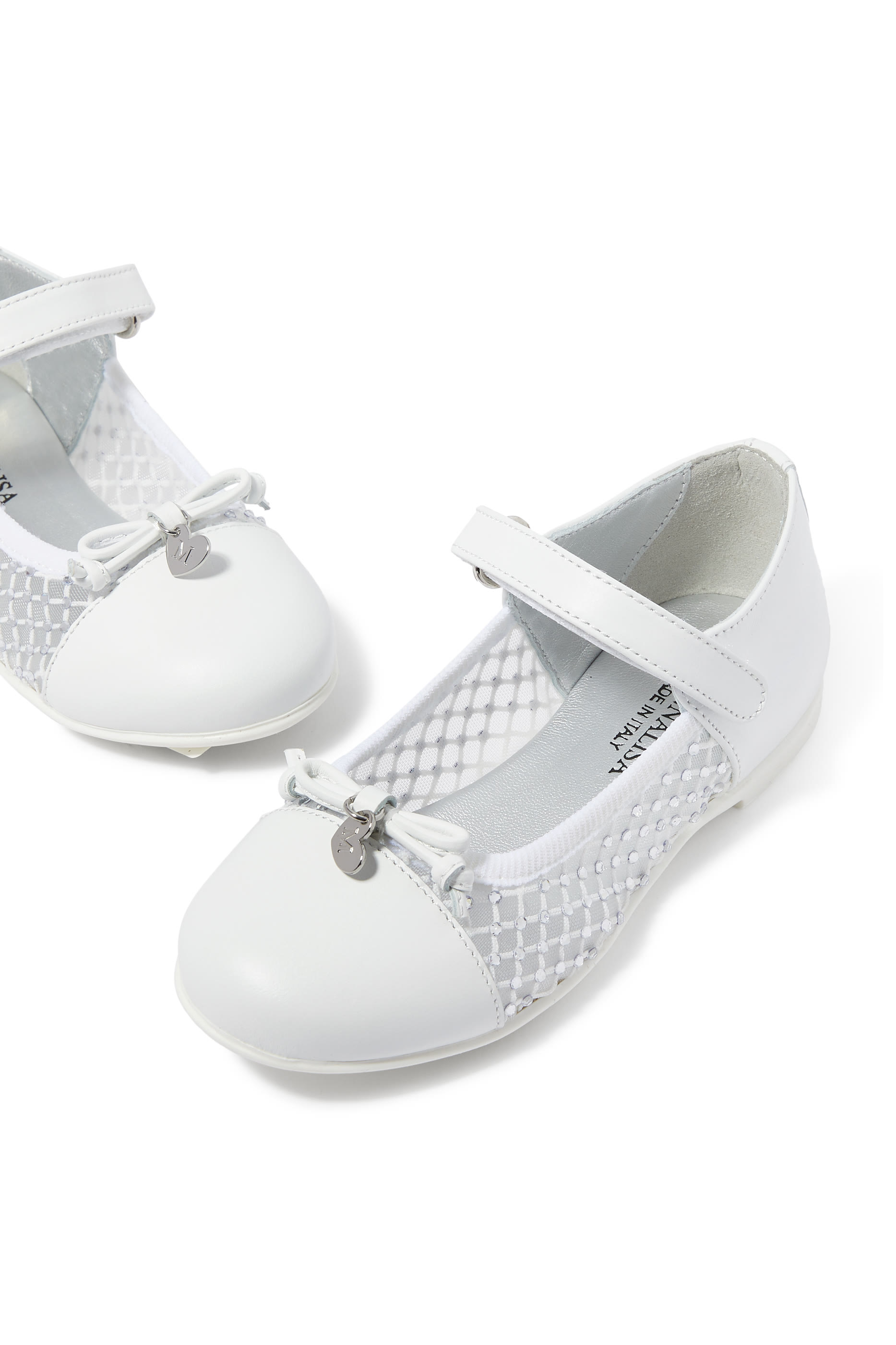 Kids Bow-Detailing Ballet Flats