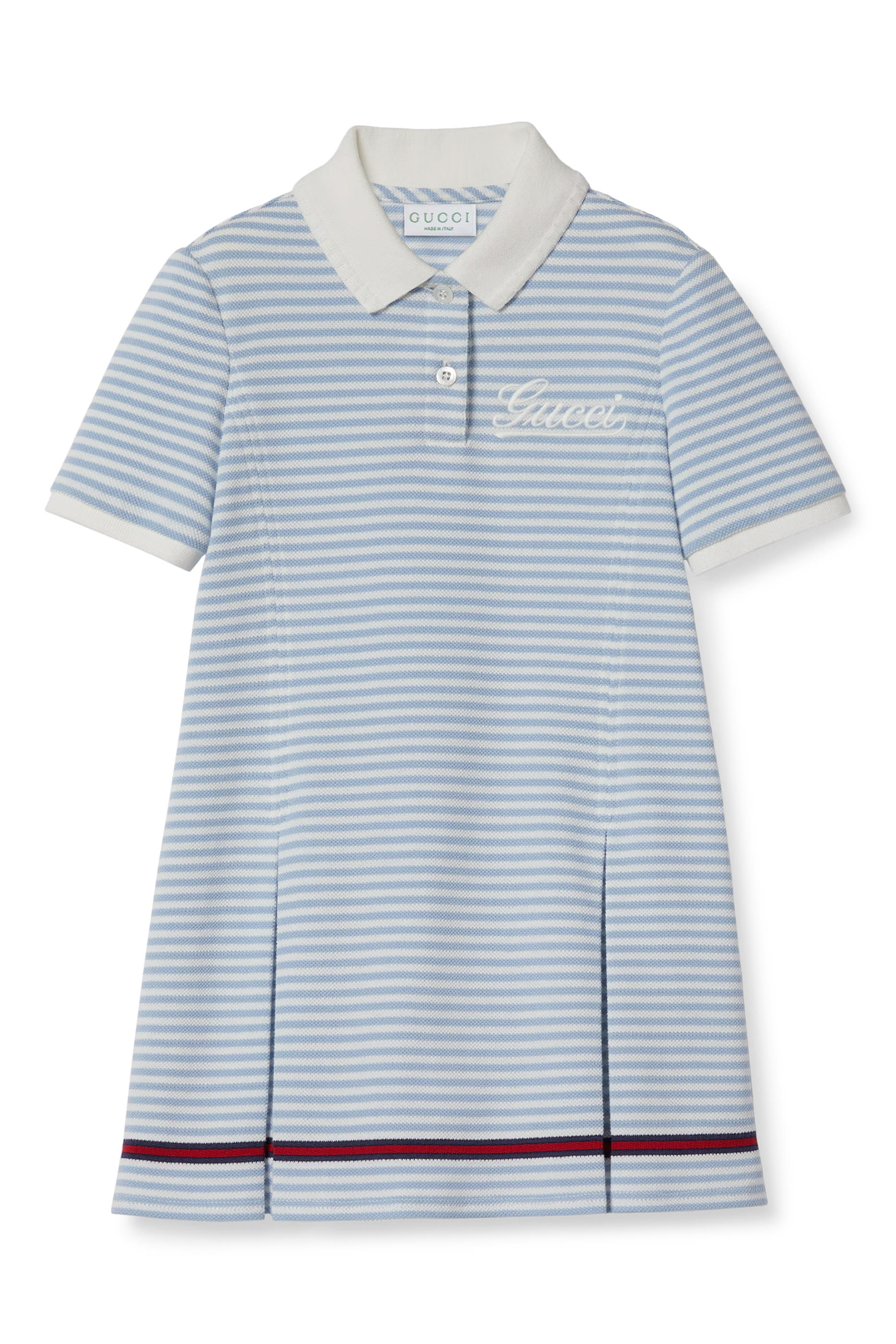 Kids Embroidered Cotton Dress