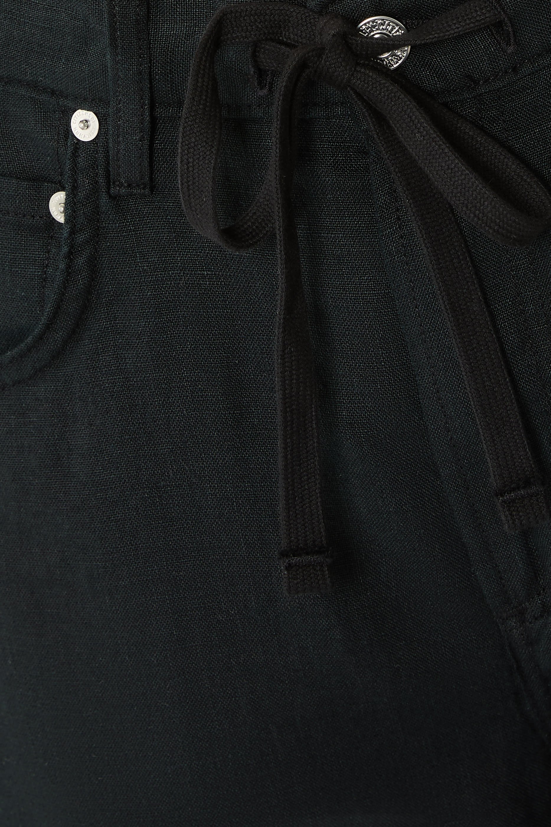 Brynn Pull-On Linen Trousers 