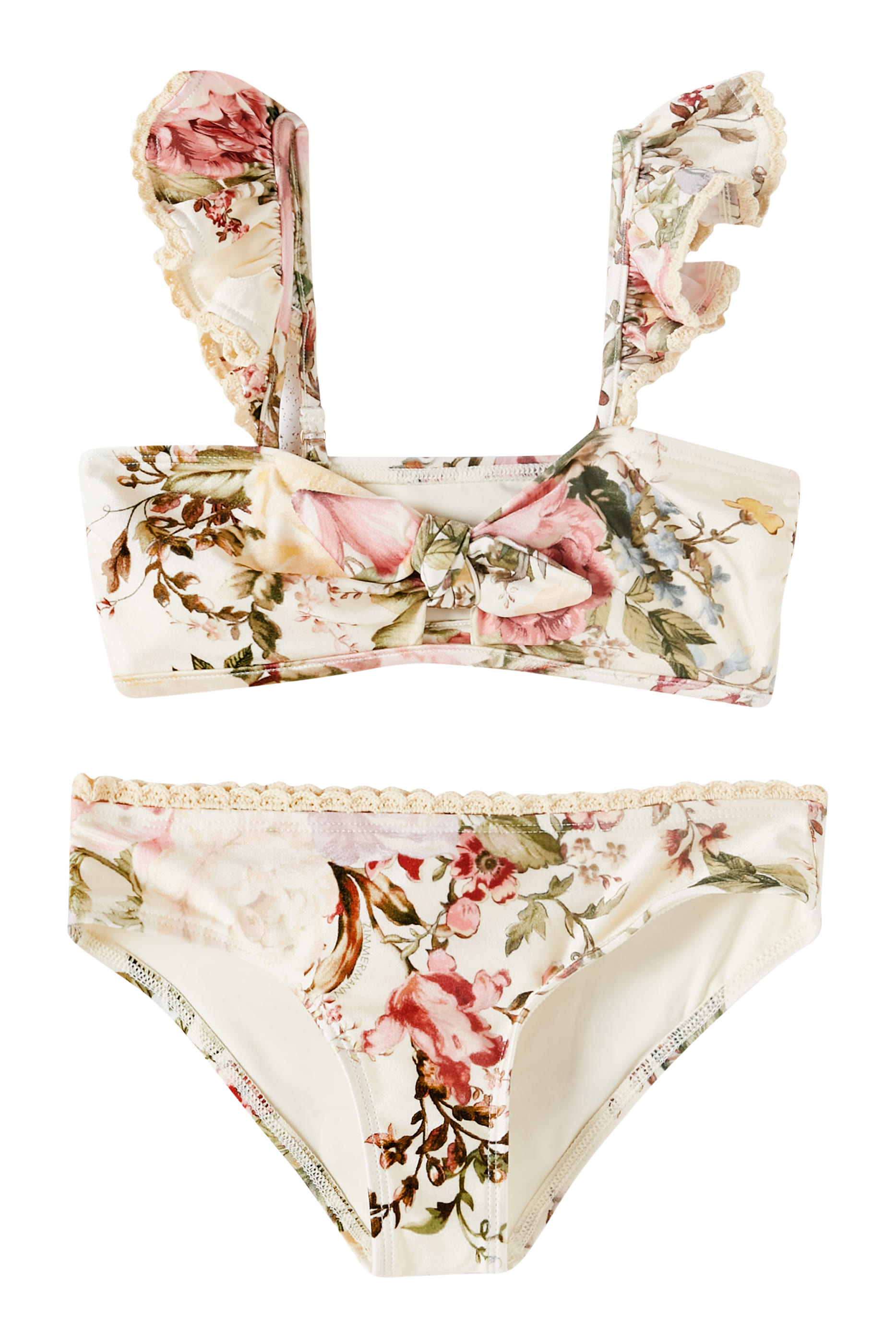 Kids Waverly Trim Frill Bikini