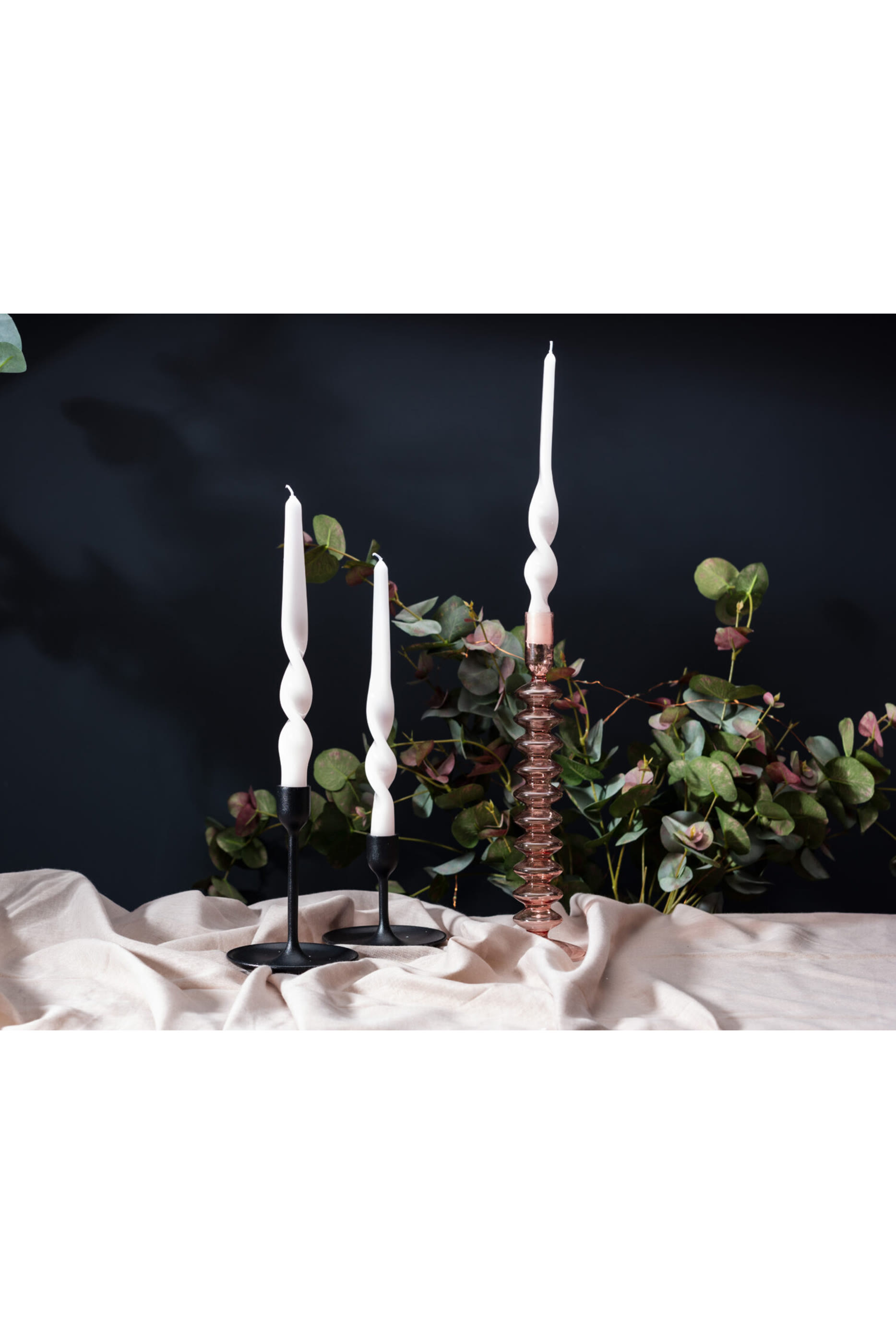 Twisted Taper Candle