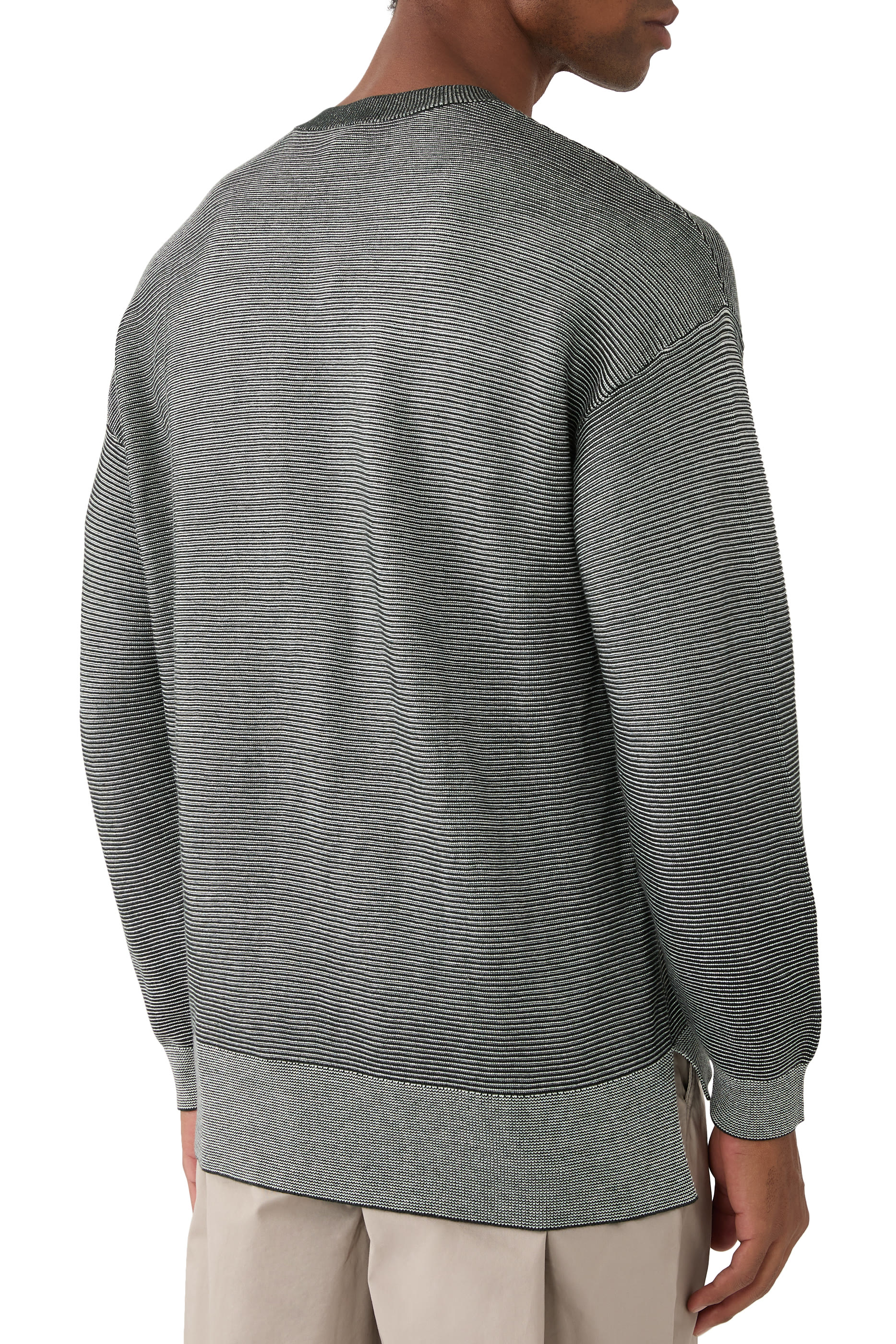 Ribbed Cotton Sweater