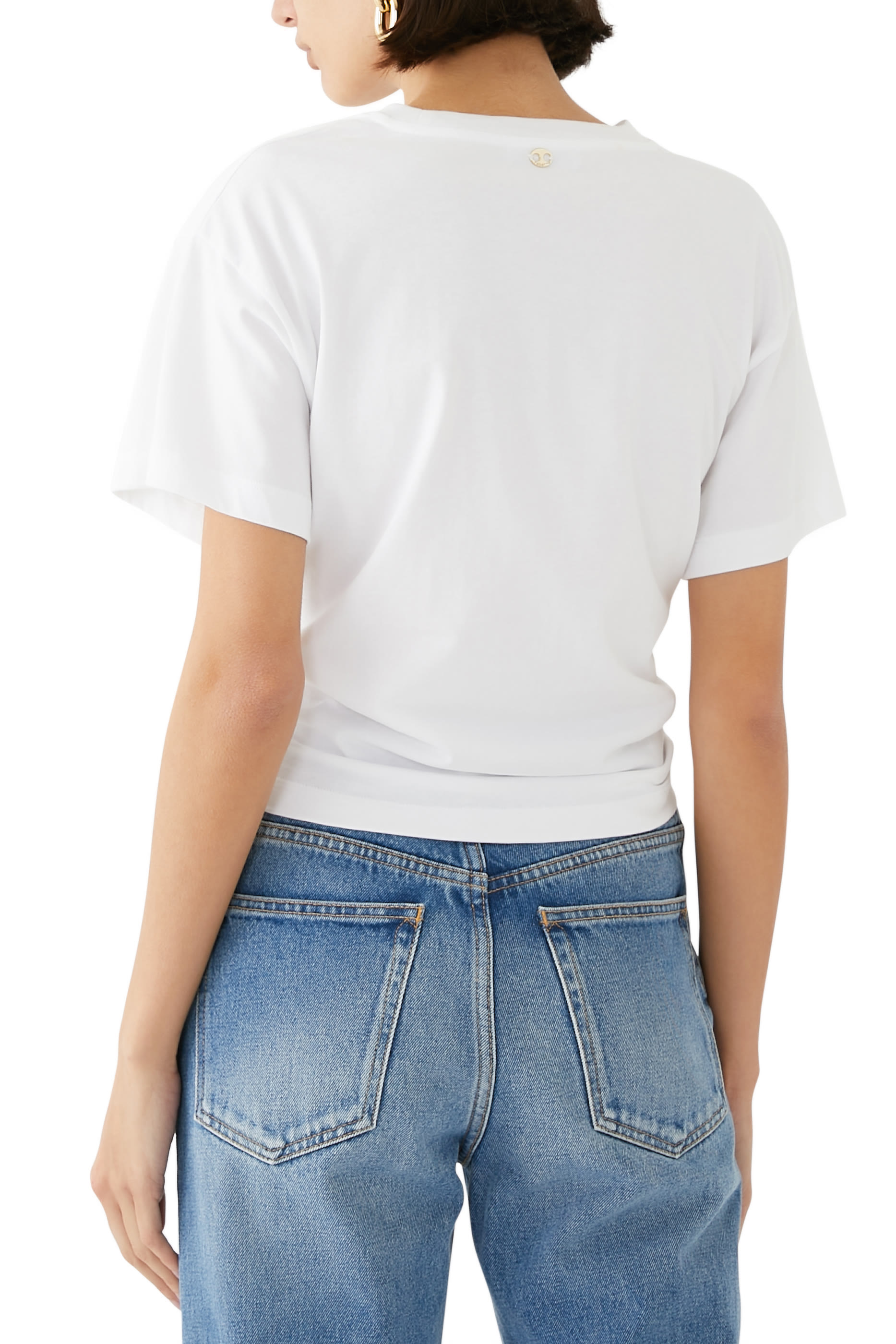 T-Shirt with Piercing