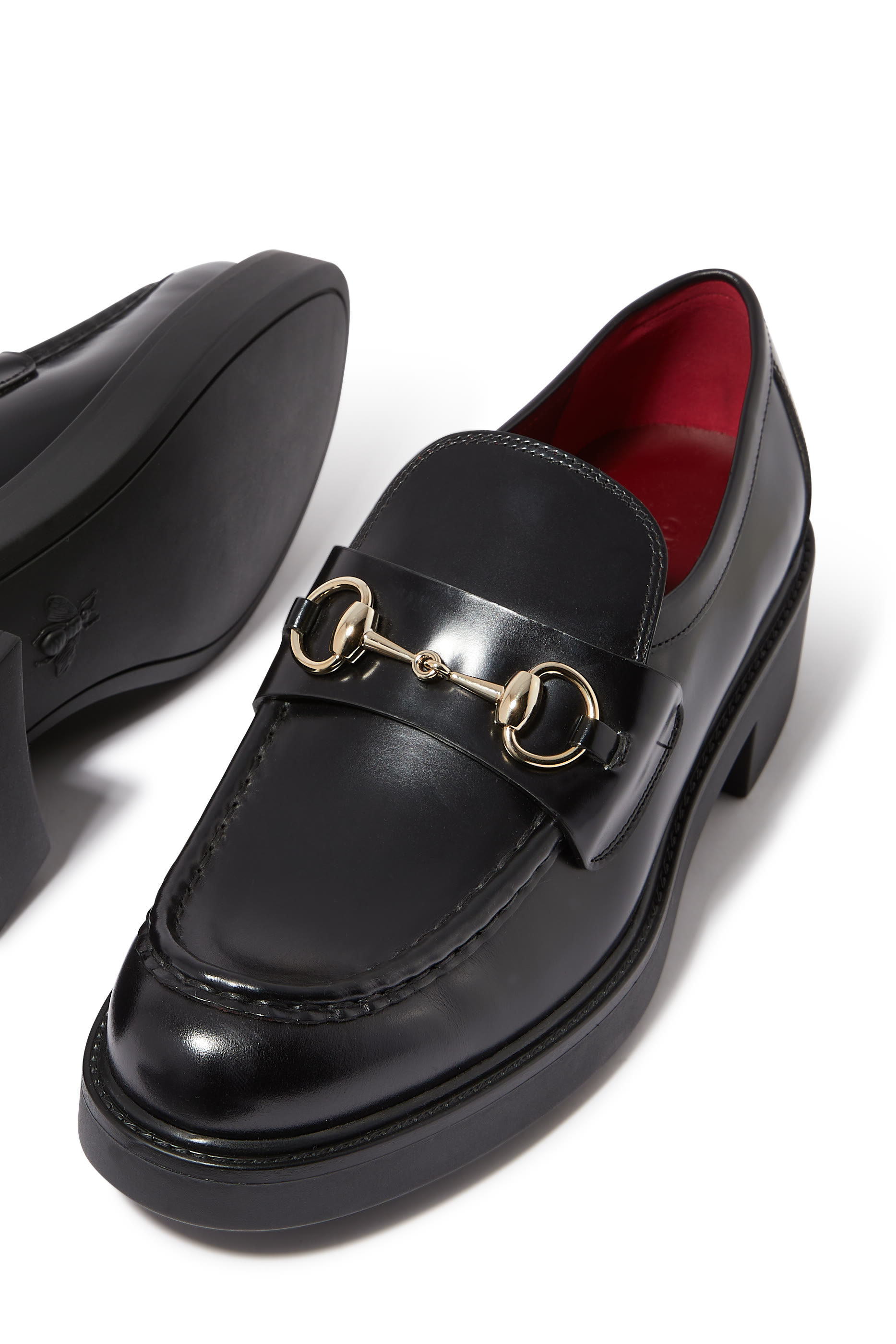 Horsebit Loafers 45 with Lug Sole