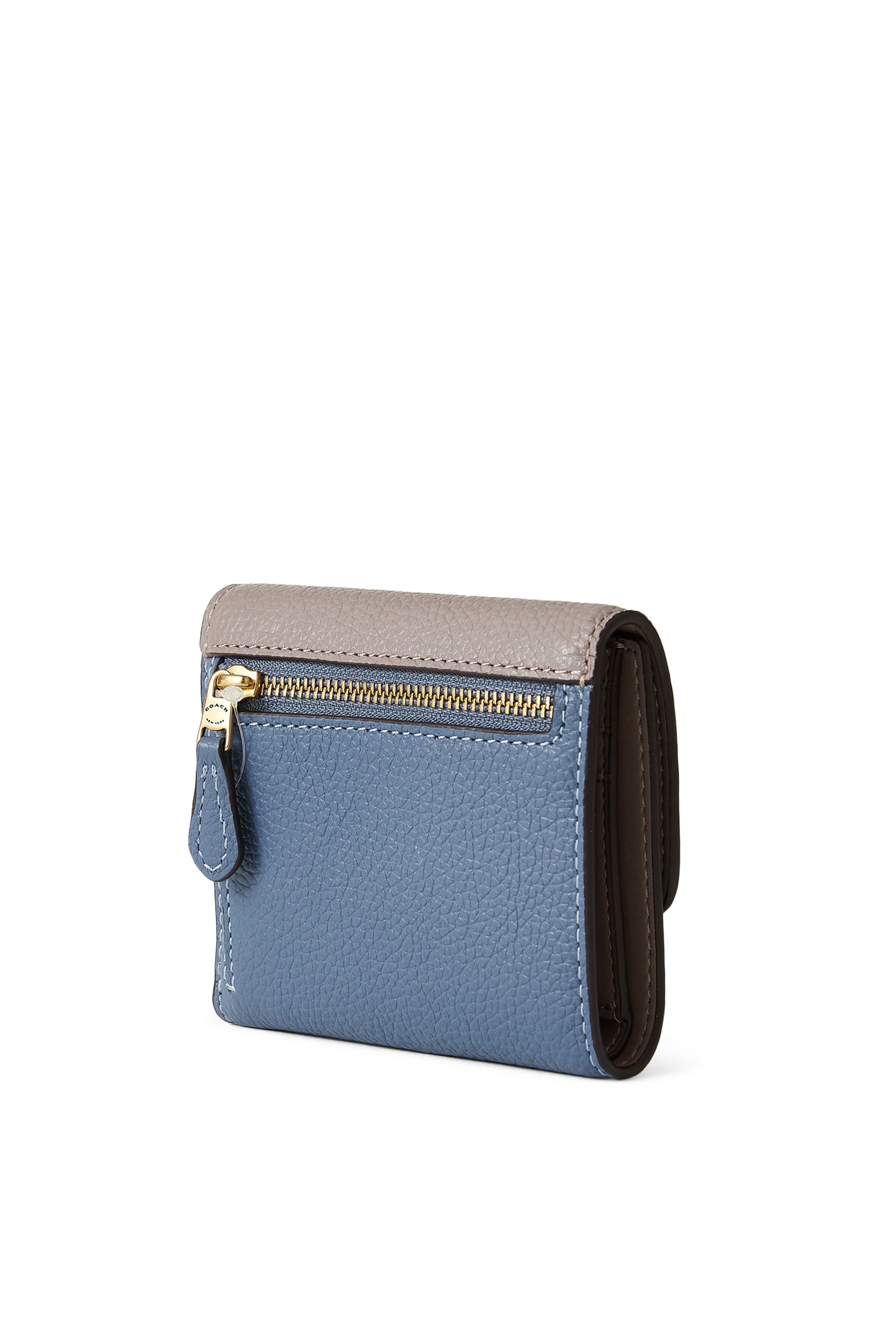 Mila Small Flap Wallet in Colorblock