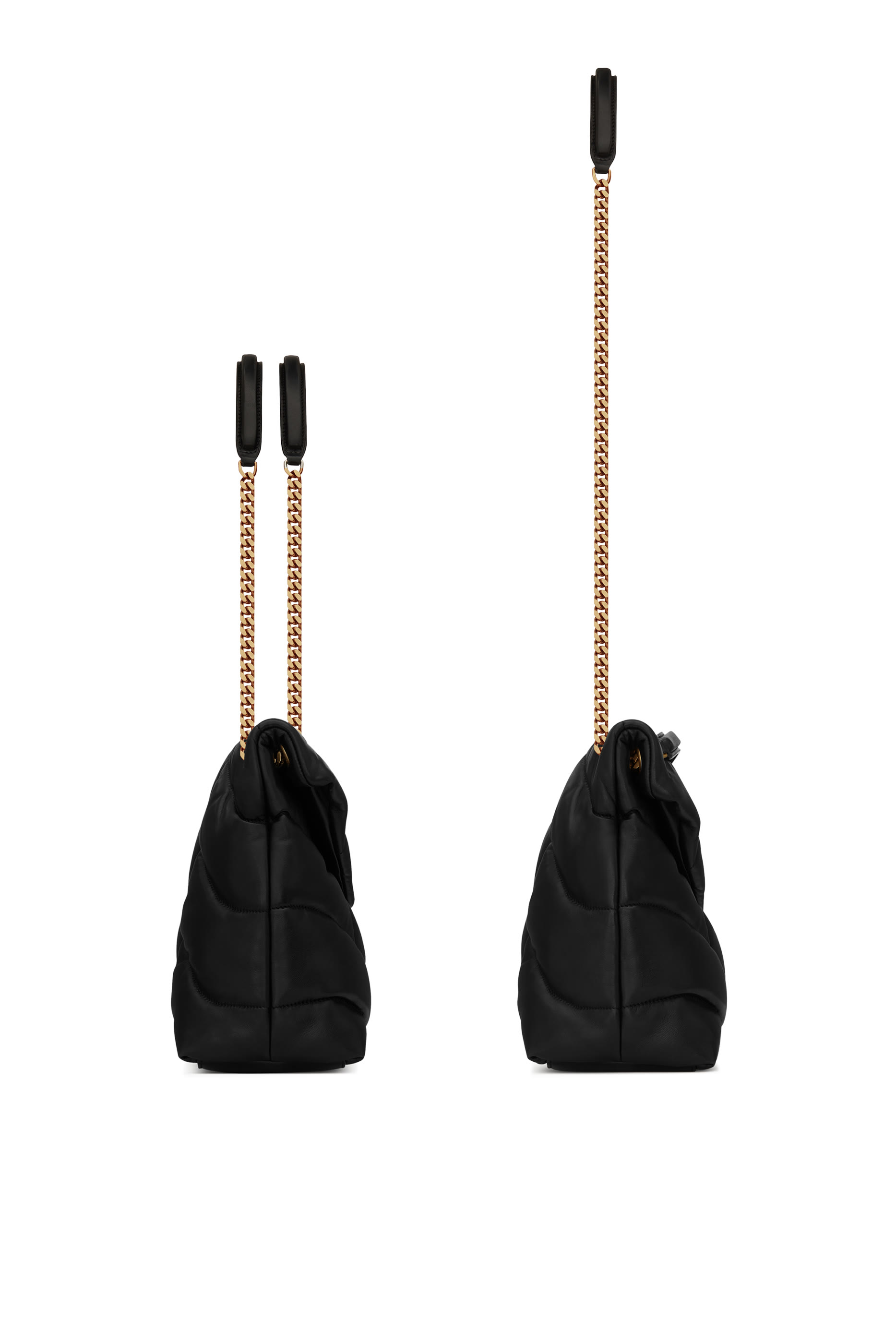 Puffer Medium Bag in Lambskin