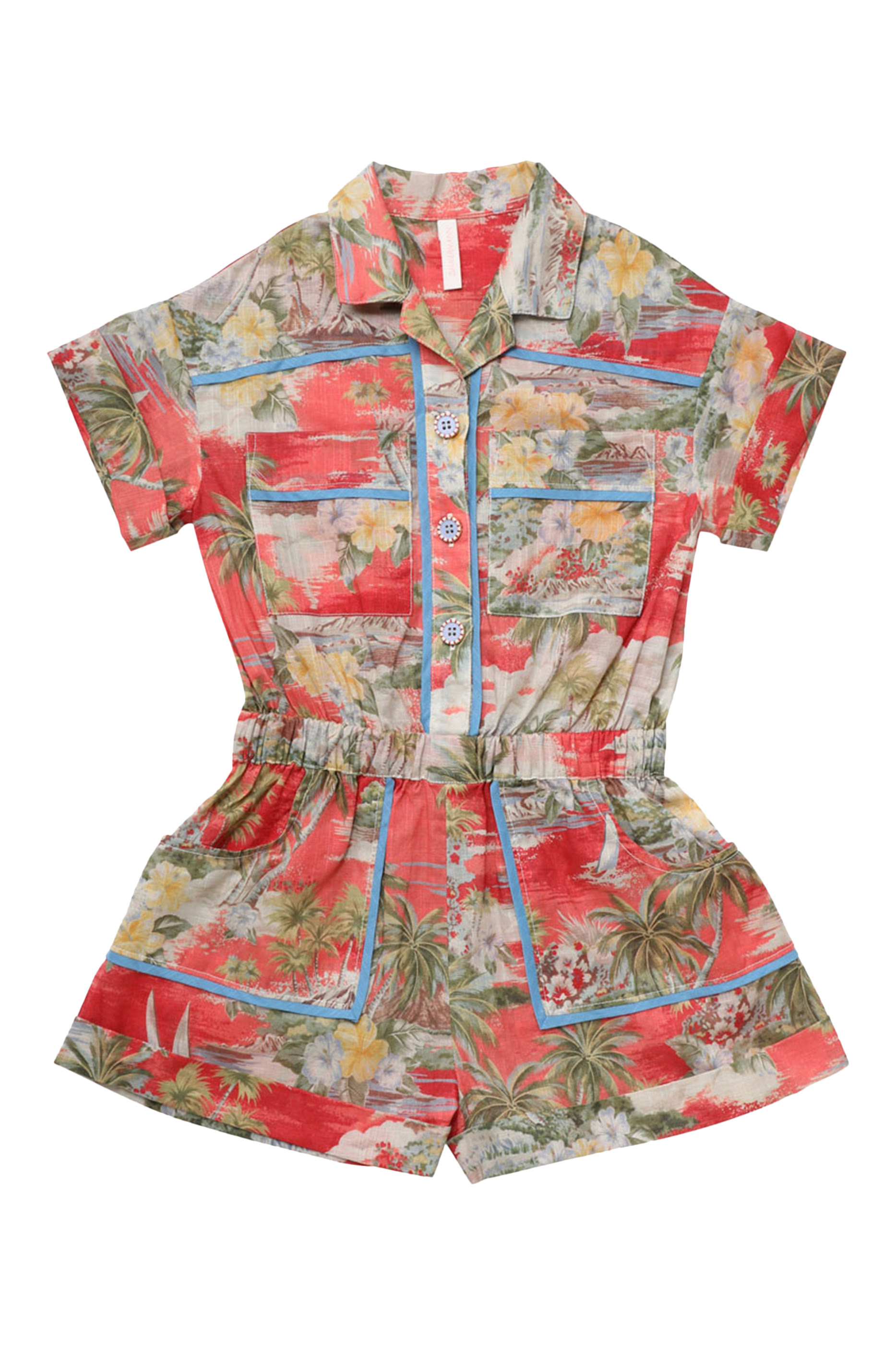 Kids Alight Pocket Detail Playsuit