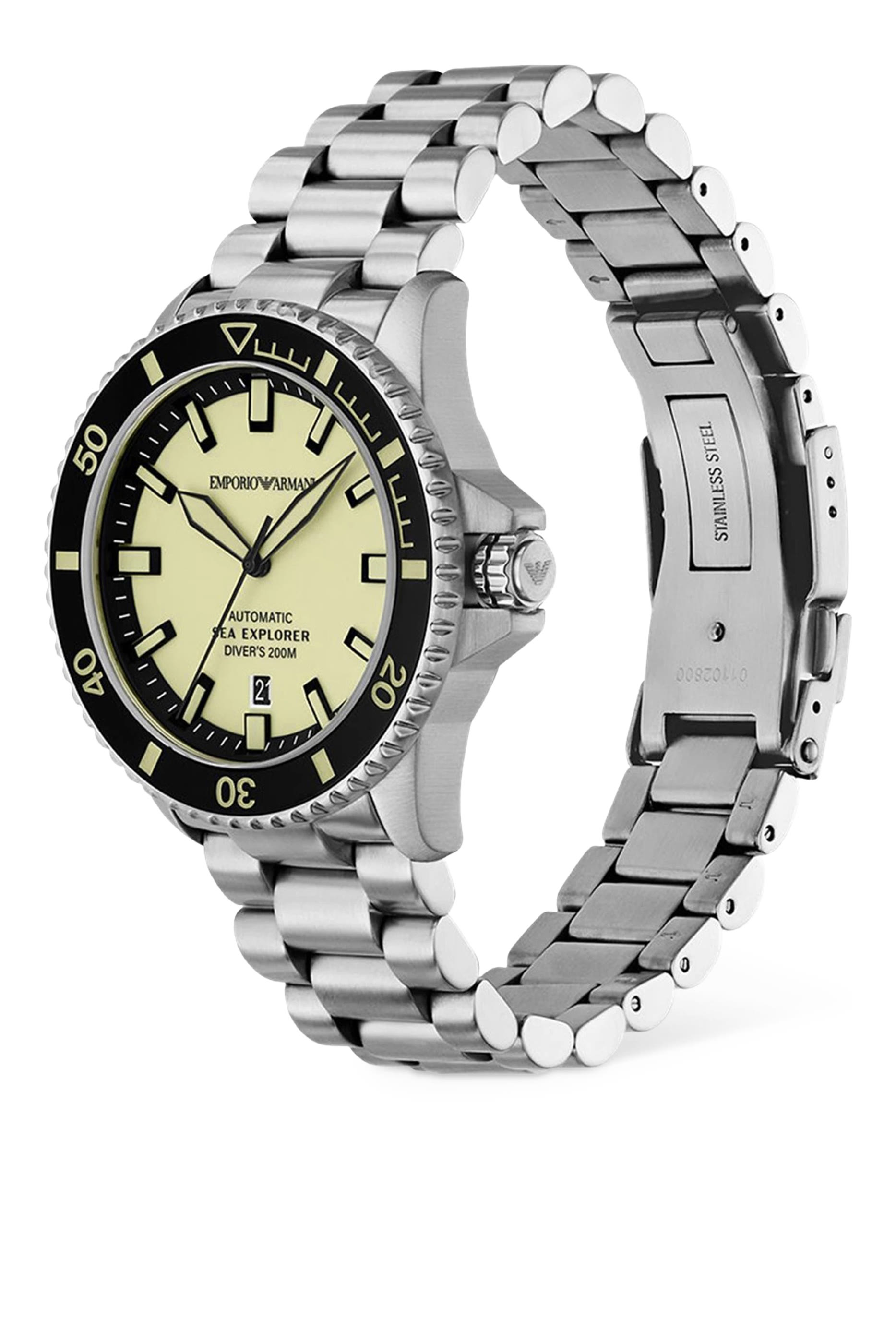 Sea Explorer Automatic Stainless Steel Watch