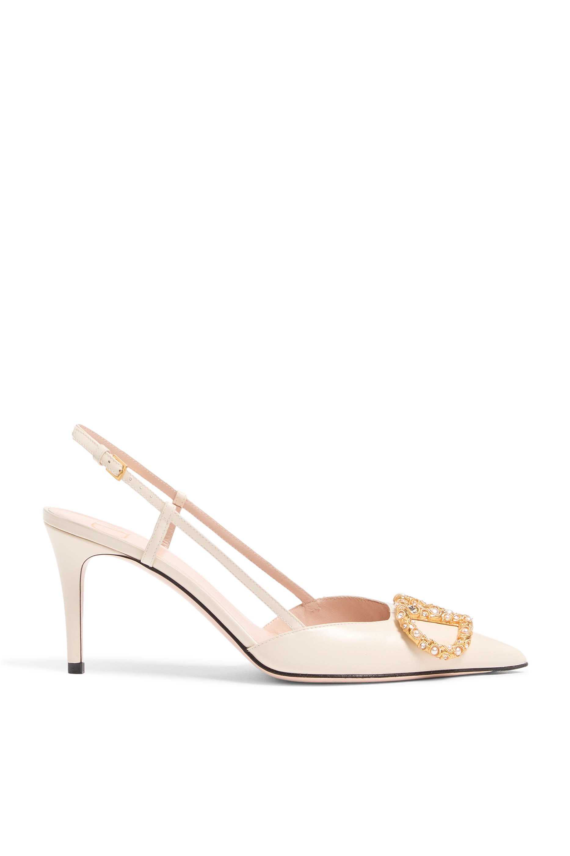 VLogo 80 Signature Slingback Pumps